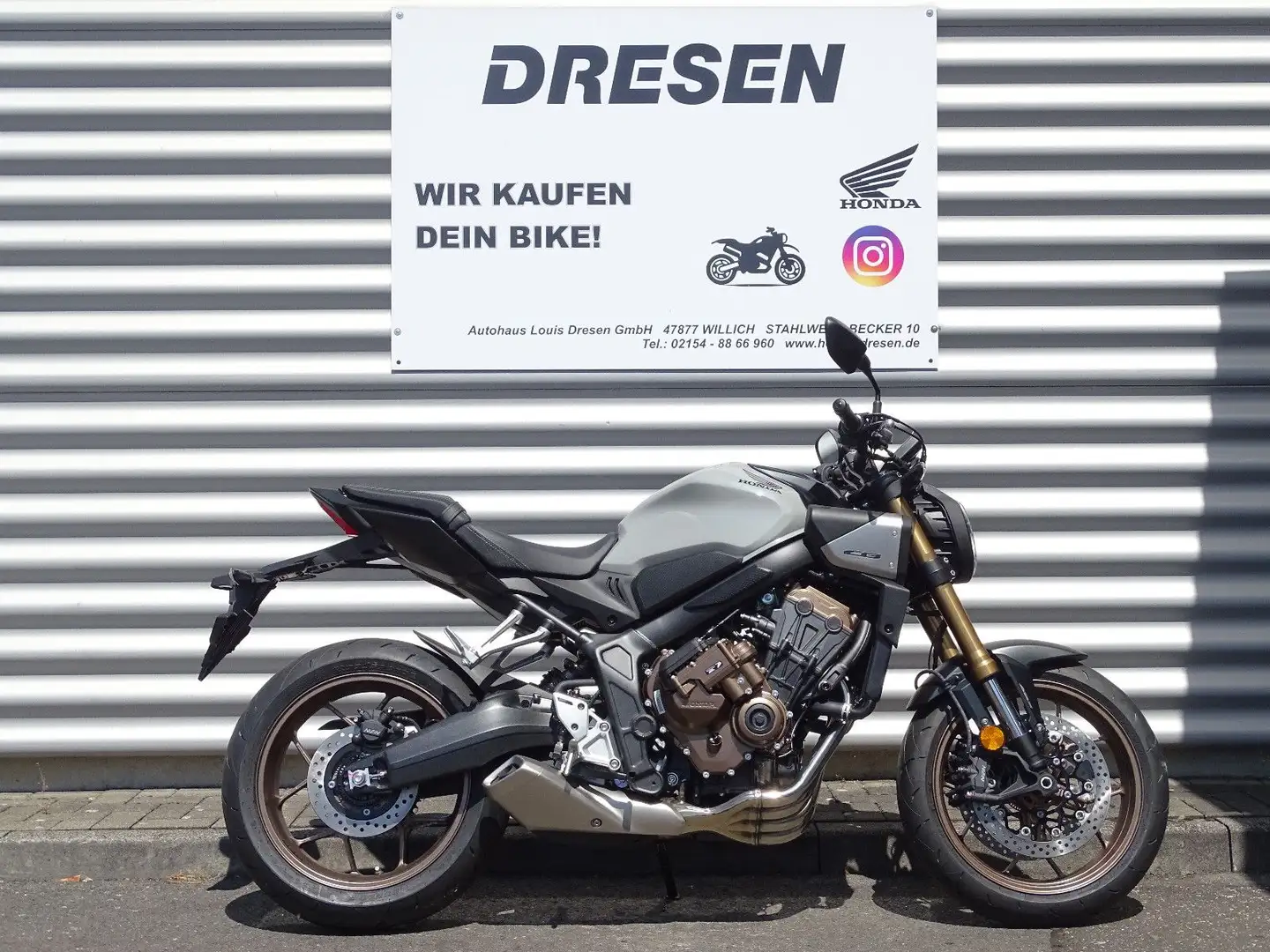 Honda CB 650 R ABS * Modell 25 * 6 Jahre Garantie * Gris - 1