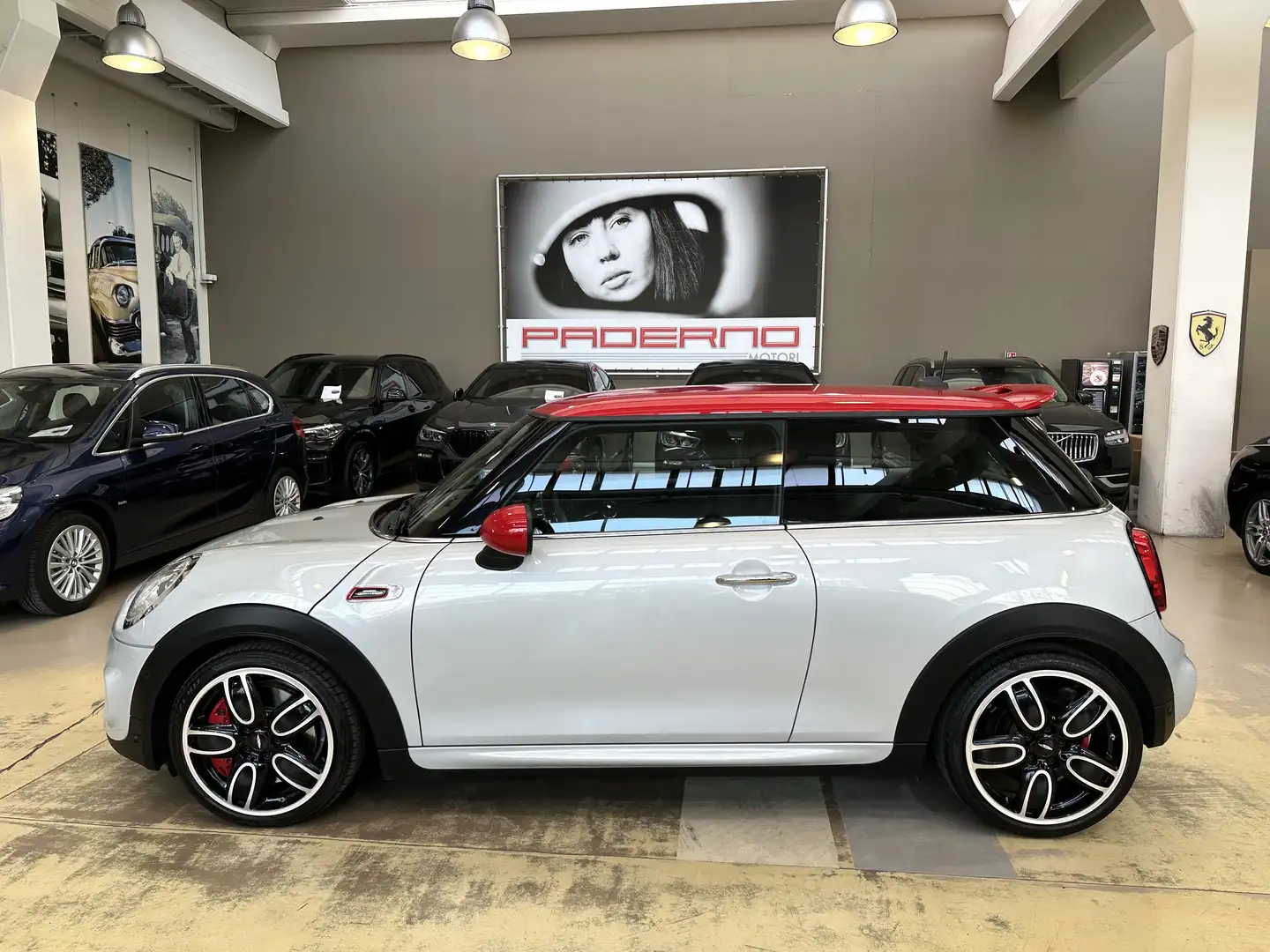 MINI John Cooper Works 2.0 Hype auto-18"-LED-Harman/K-Carplay-Pack Luci Argento - 2