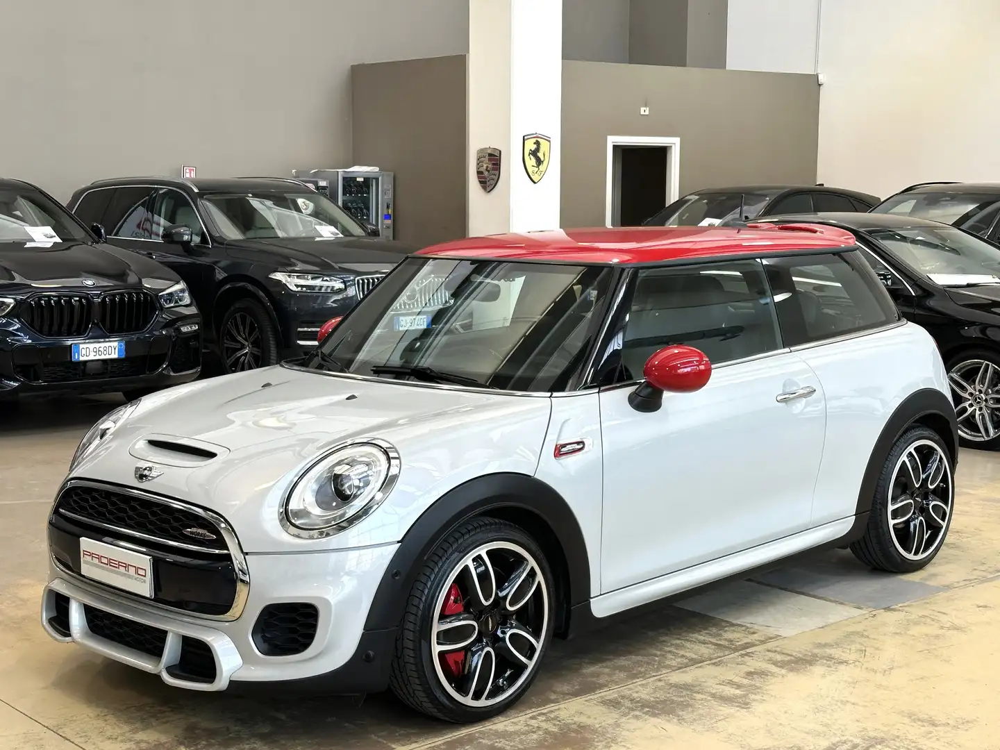 MINI John Cooper Works 2.0 Hype auto-18"-LED-Harman/K-Carplay-Pack Luci Argento - 1