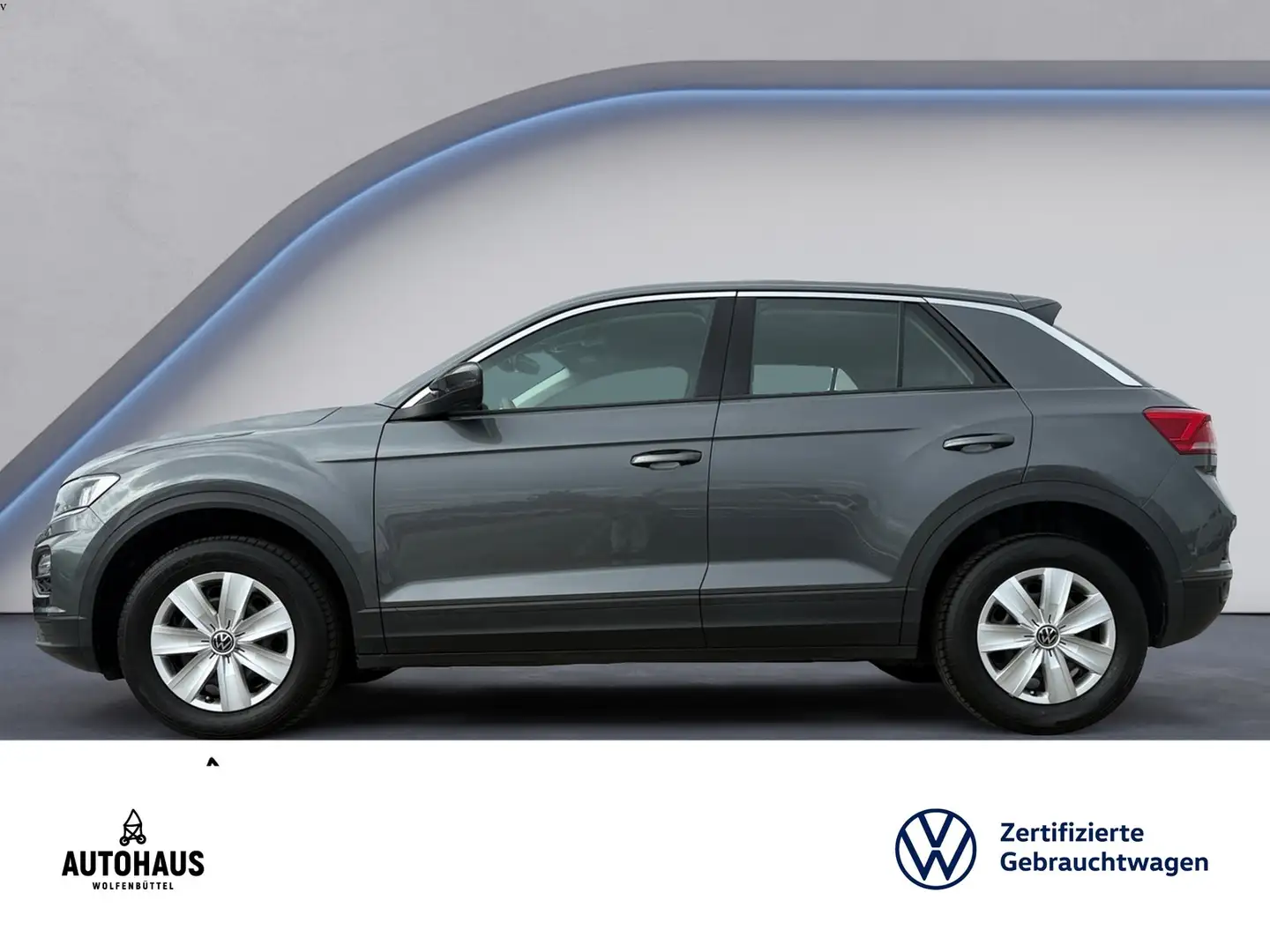 Volkswagen T-Roc Basis 1.0 TSI KLIMA PDC SHZ Grau - 2