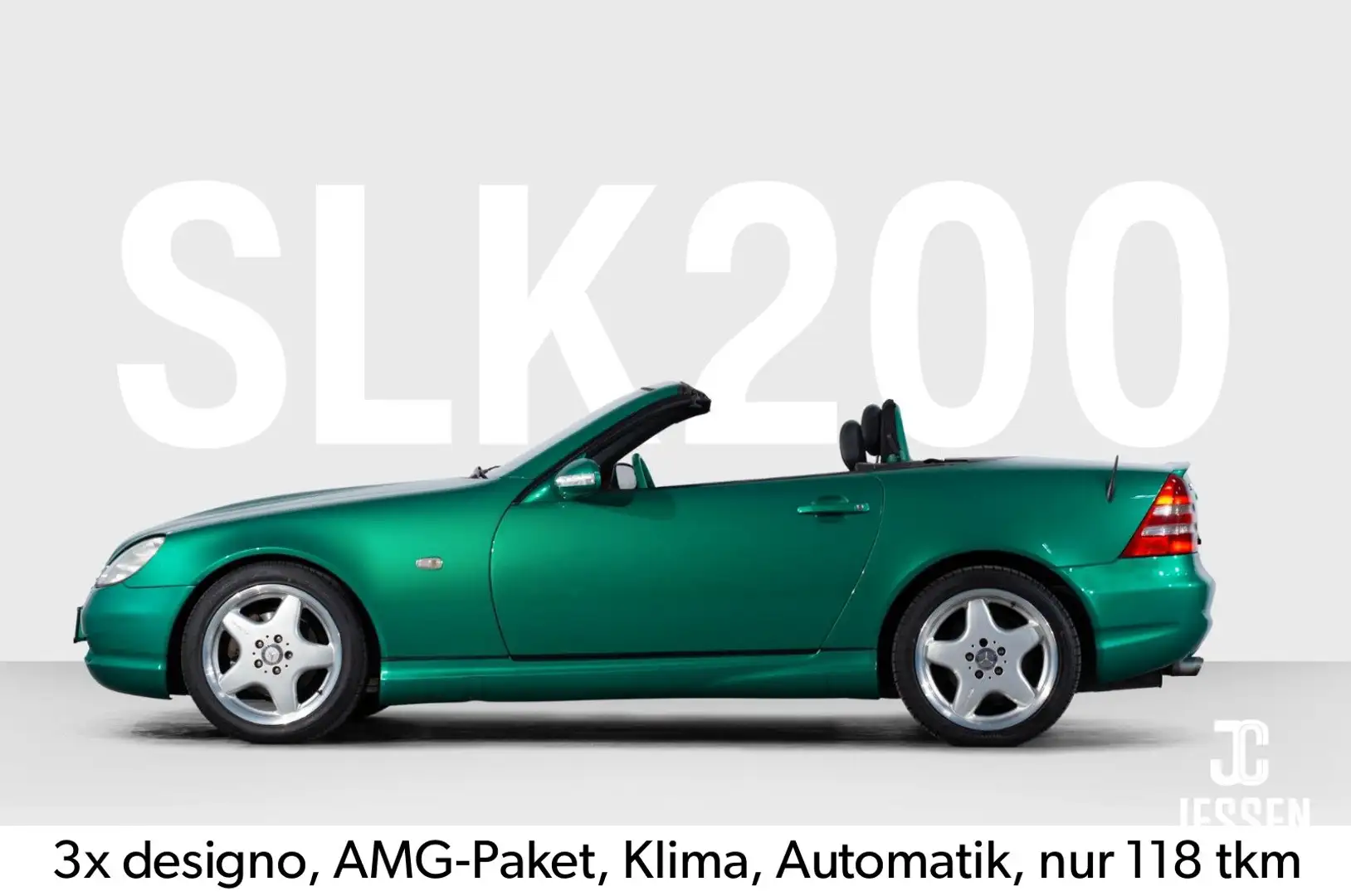 Mercedes-Benz SLK 200 AMG-Styling/-Räder, 3x designo Grün - 1