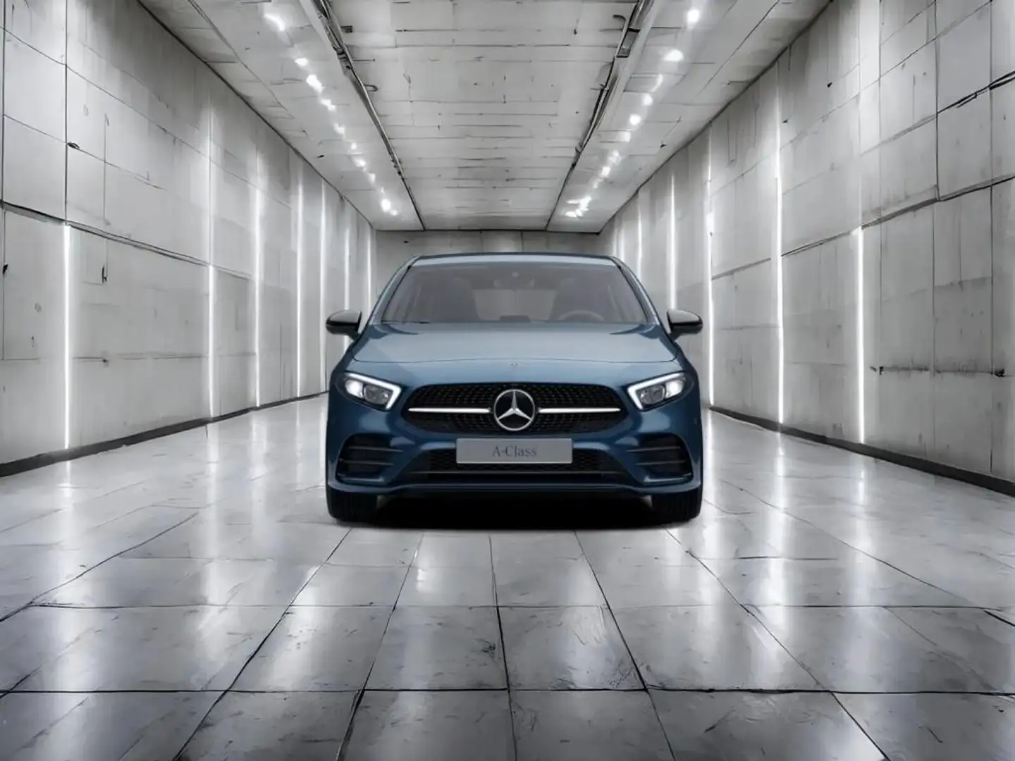 Mercedes-Benz A 250 e  AMG+AHK+360°KAM+MEMORY+NIGHTP.+AMBIENTE Blau - 2