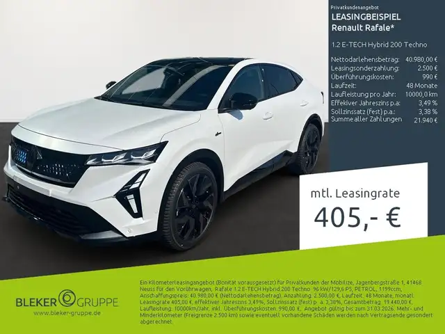 Renault Rafale Techno Full Hybrid 200