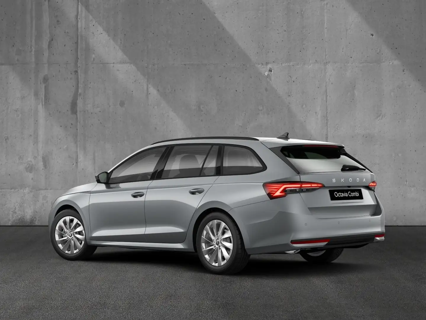Skoda Octavia Combi 1.5 TSI Selection *LED*VC*DAB+*PDC Klima Zilver - 2