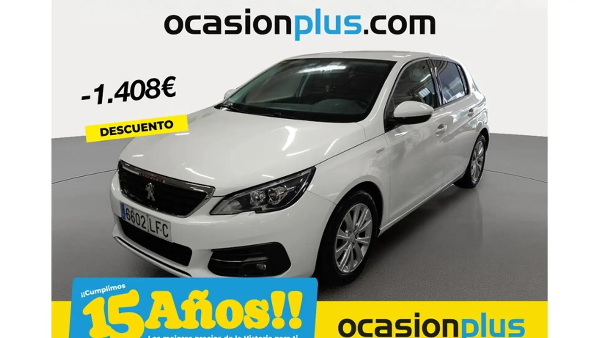 Peugeot 308 1.5BlueHDi S&S Style 100 Blanco - 1