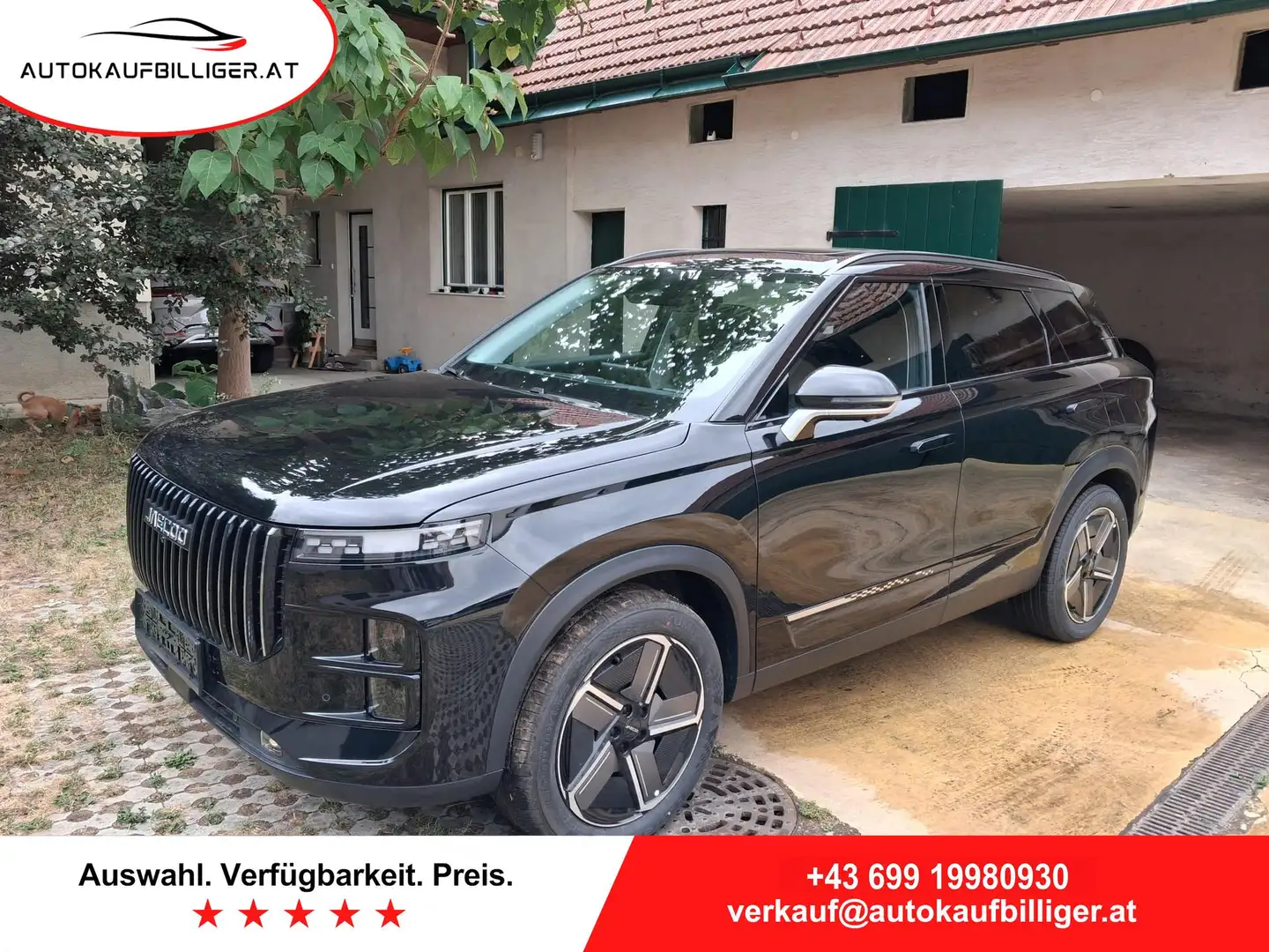 Jaecoo J7 PHEV PREMIUM-LINE 1.5 T-GDI *in Anlieferung* Schwarz - 1