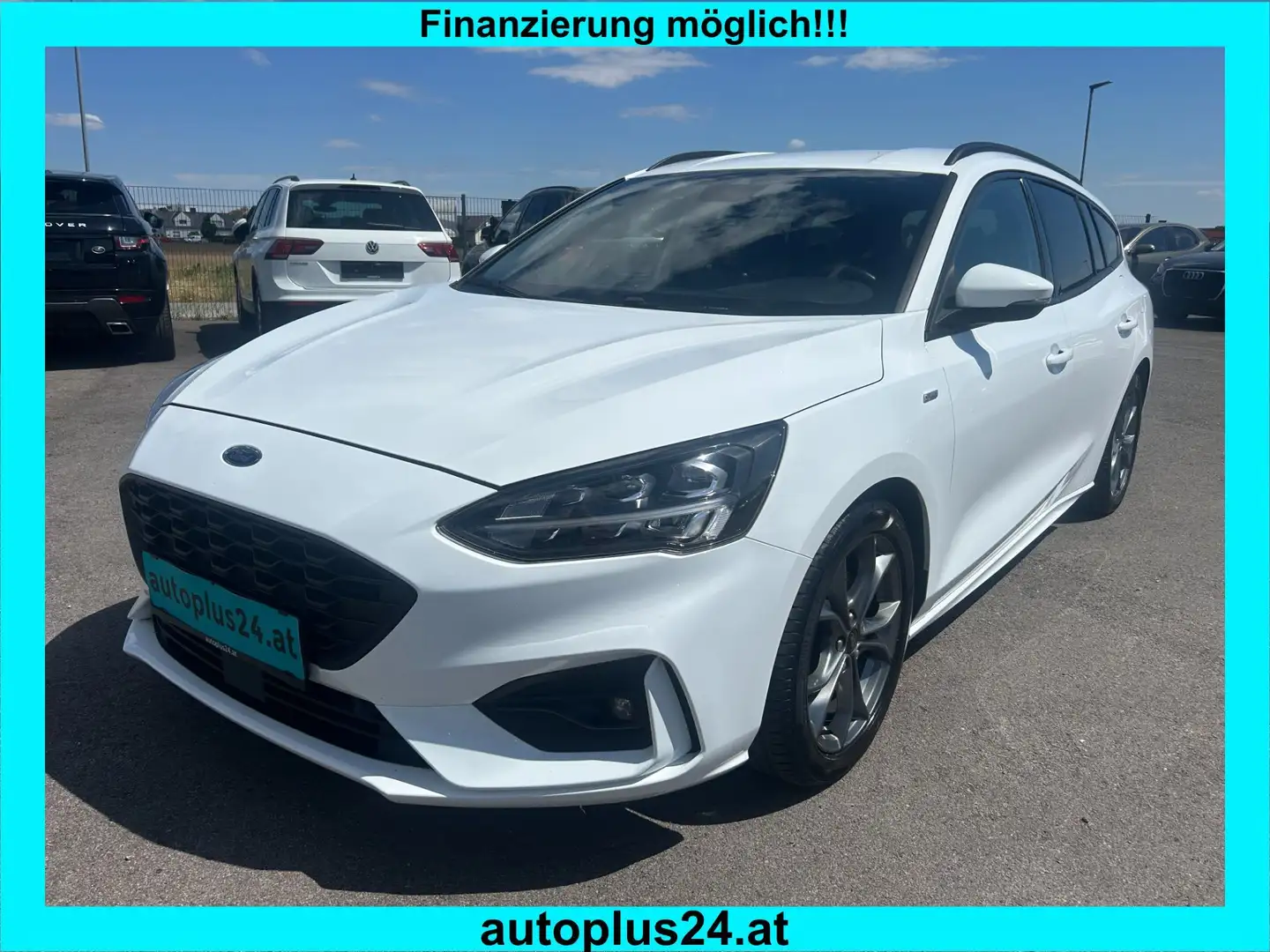 Ford Focus Traveller 1,5 EcoBlue ST-Line Aut. Weiß - 1