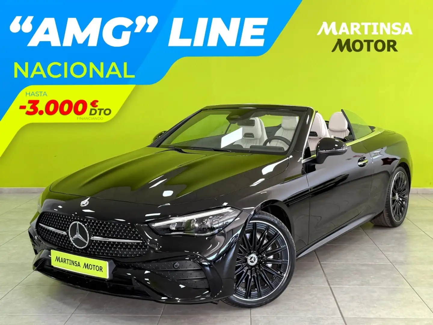 Mercedes-Benz CLE 220 Cabrio 220d 9G-DCT Negro - 1