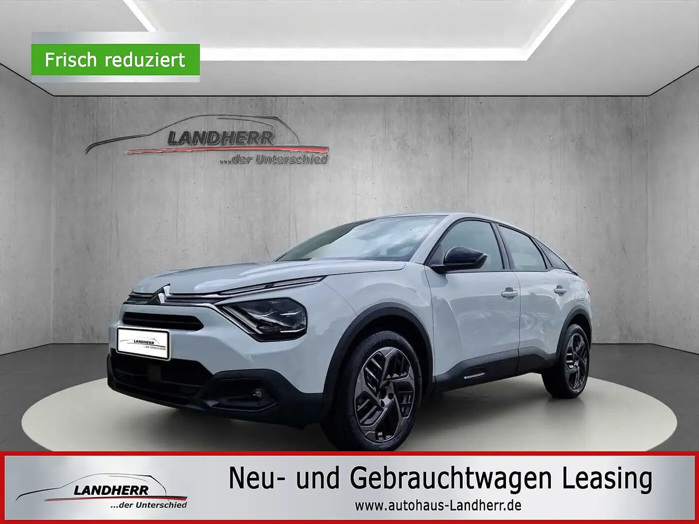 Citroen C4 1.2 Plus//ALU   Navi  PDC  Kamera Weiß - 1