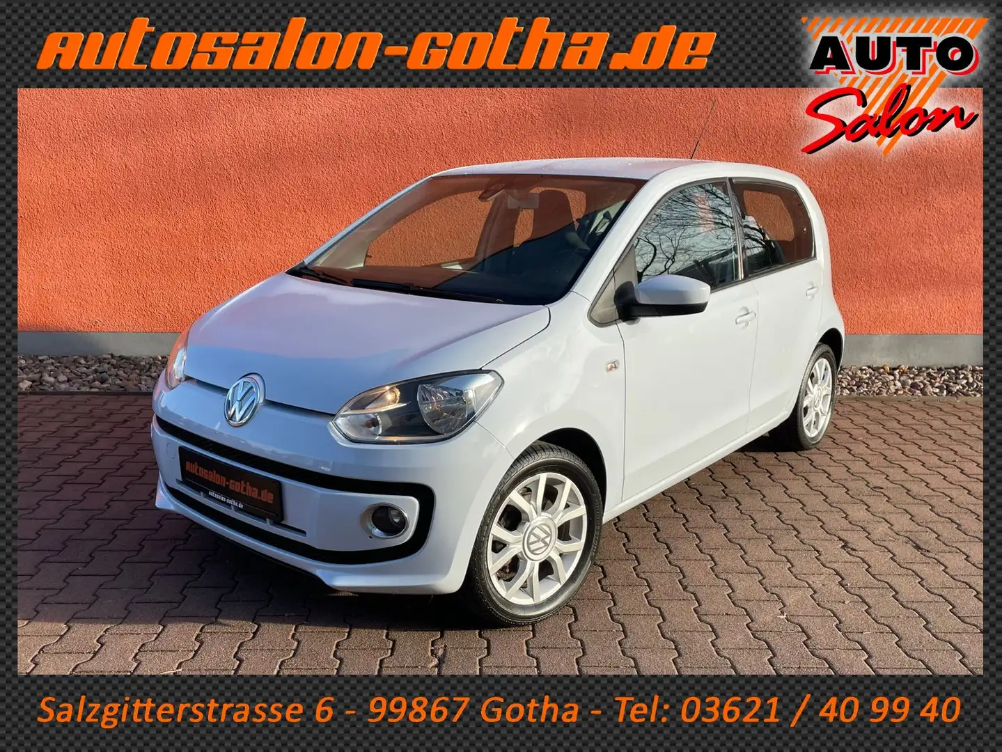 Volkswagen up! move up! 2.Hand KLIMA+PDC LMR wenigKM TÜVneu Blau - 1