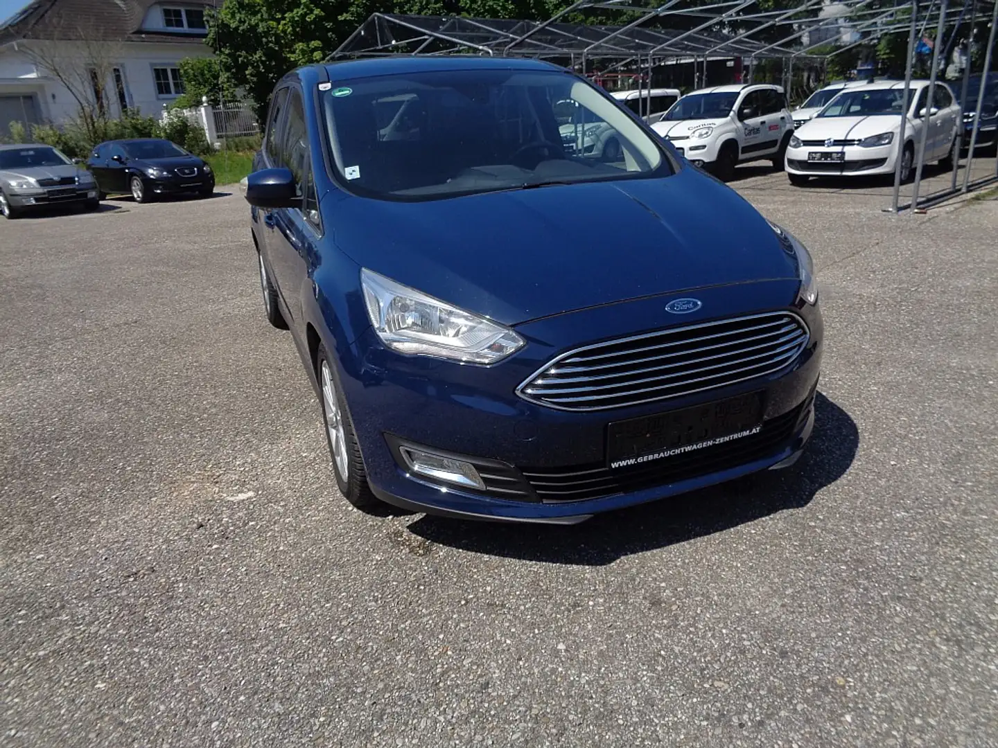 Ford Grand C-Max Grand C-MAX Titanium 1,5 TDCi * Automatik * Navi Bleu - 2