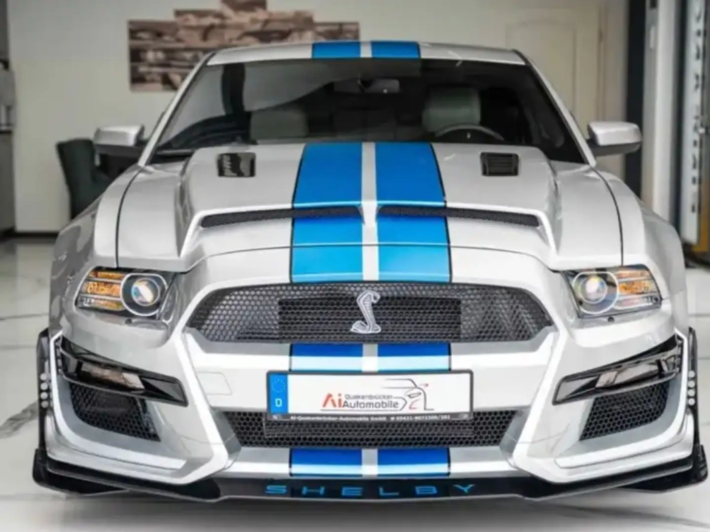 Ford Mustang Shelby Optik Silber - 2