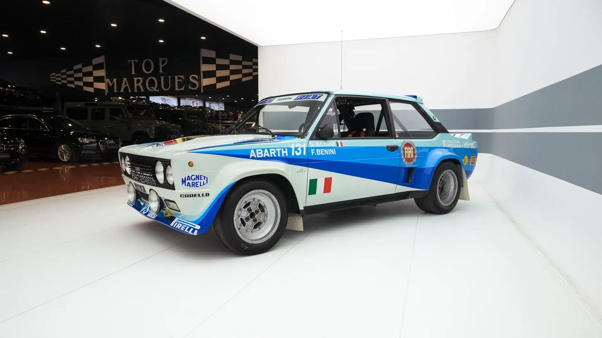 Fiat 131 Abarth Gruppo 4 Weiß - 1