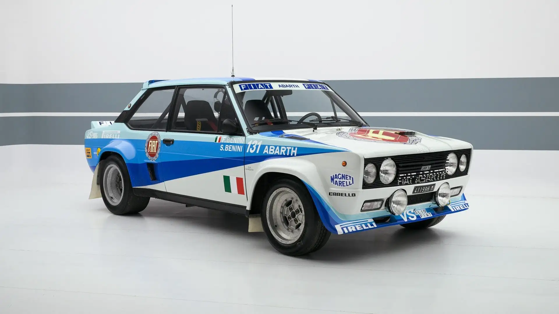 Fiat 131 Abarth Gruppo 4 Weiß - 2