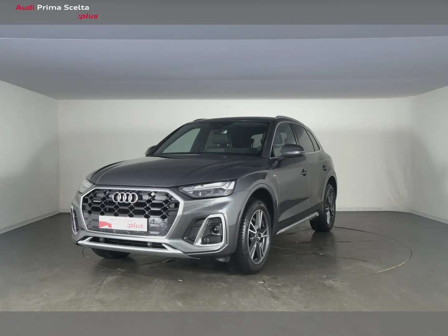 Audi Q5 40 2.0 tdi mhev 12v s line quattro s-tronic Gris - 1