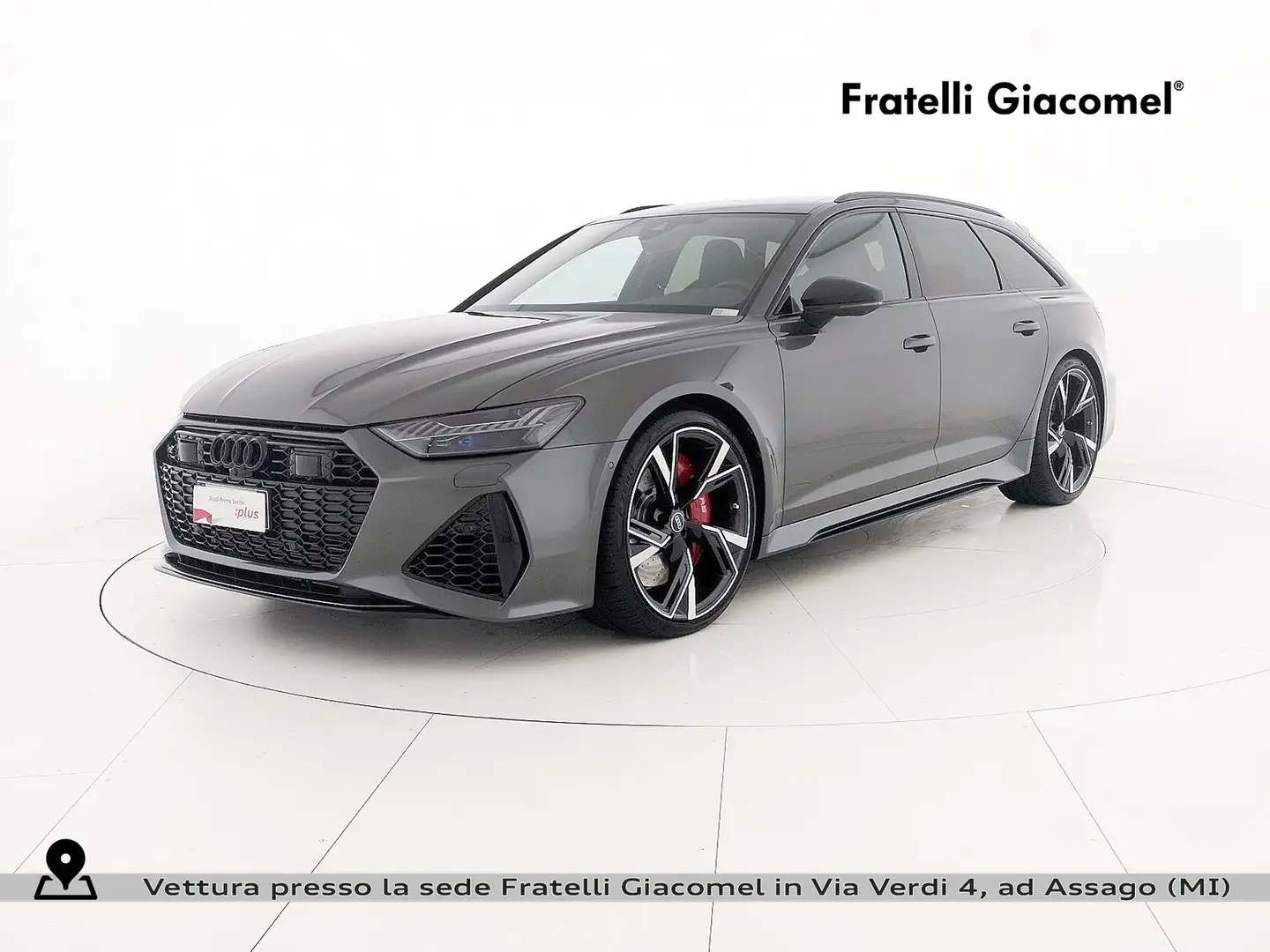 Audi RS6 avant 4.0 mhev quattro tiptronic Grigio - 1