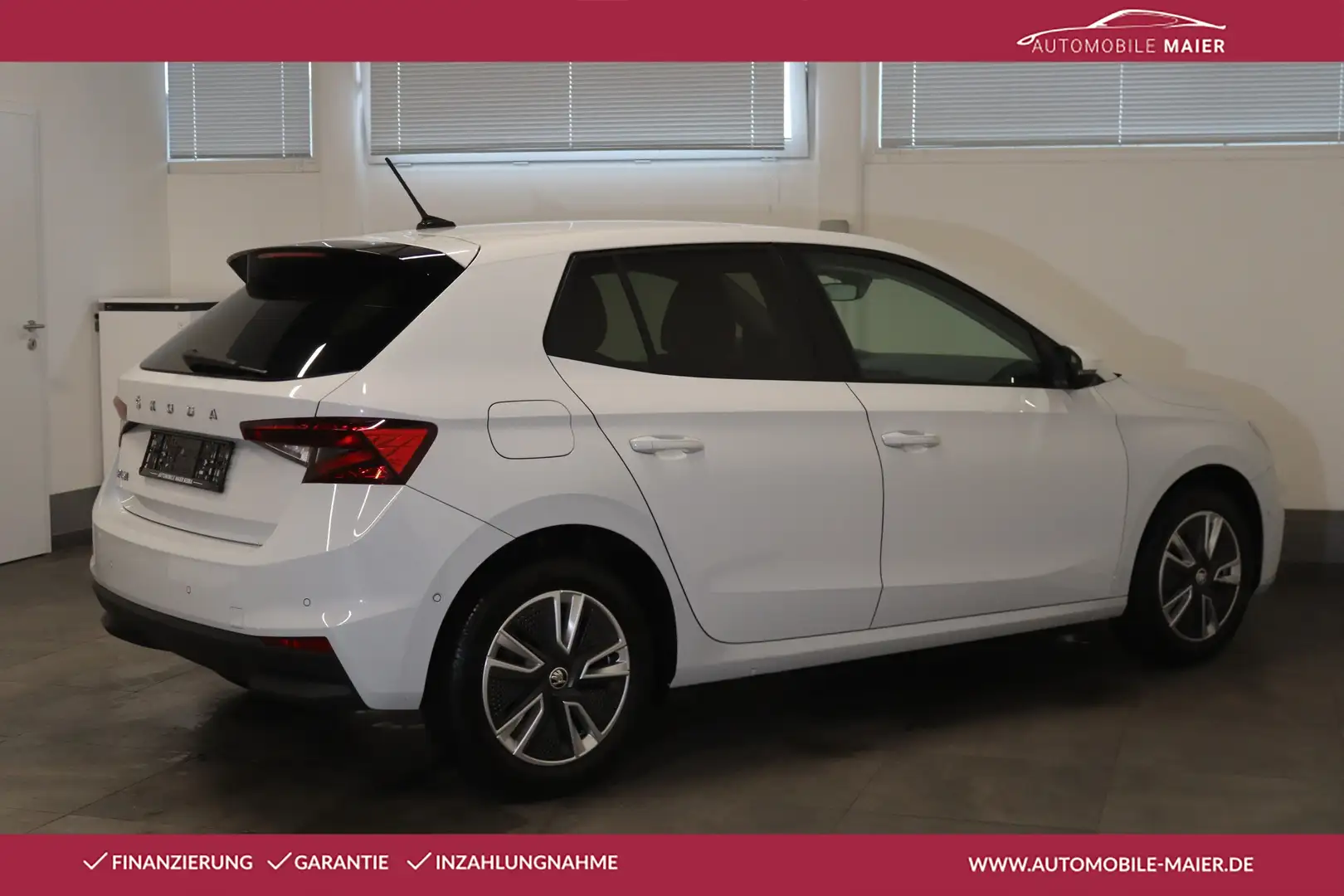 Skoda Fabia Ambition Virtual-Navi-LED-ACC-SHZ-KESSY- Blanc - 2