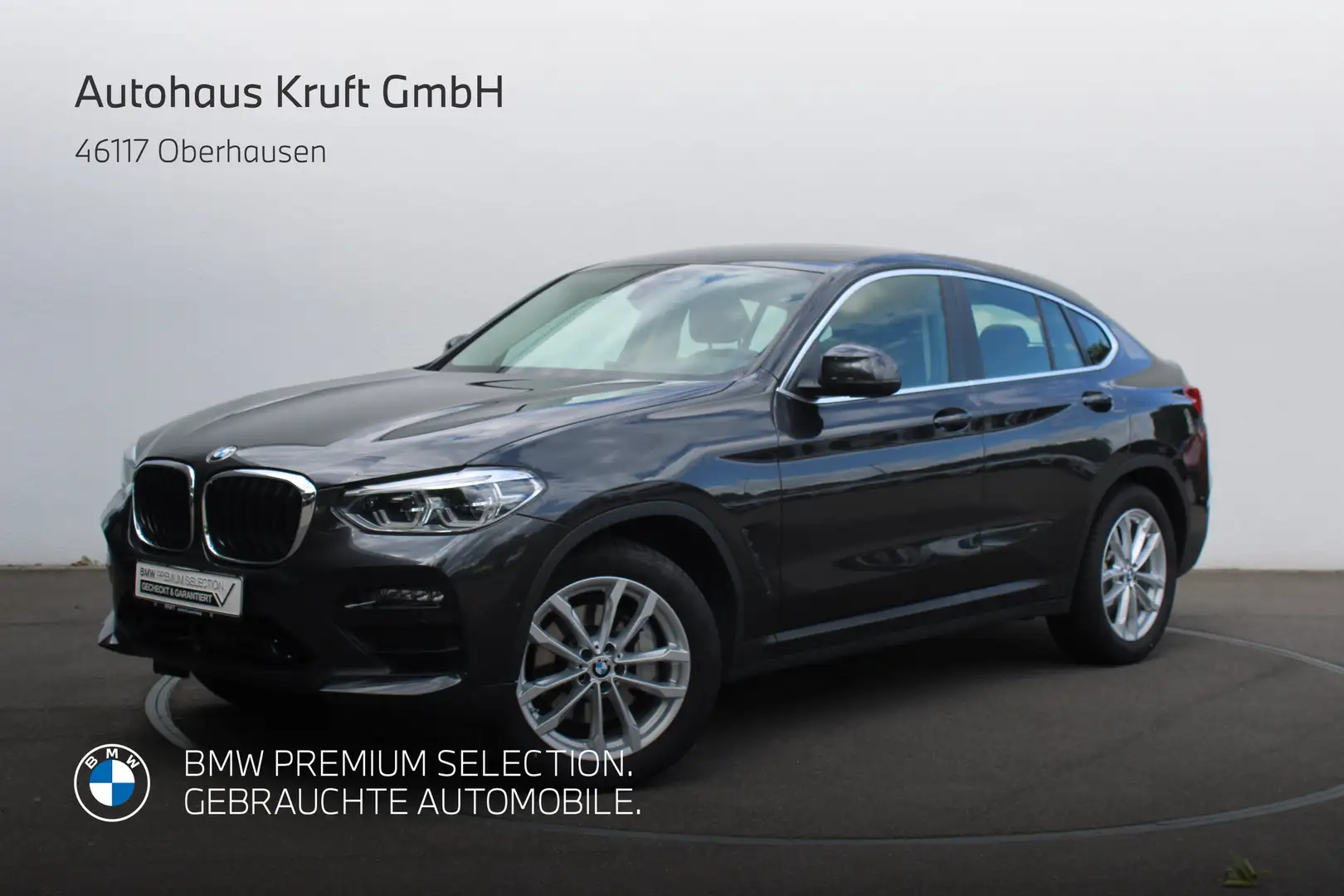 BMW X4 xDrive30i ADV+AHK+LCPROF+HUD+DAB+ACC+KAMERA Gris - 2