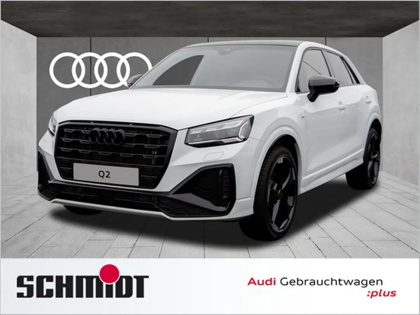 Audi Q2 35 TFSI S line LM19 Pano Matrix LED Navi+ Kamera Weiß - 1