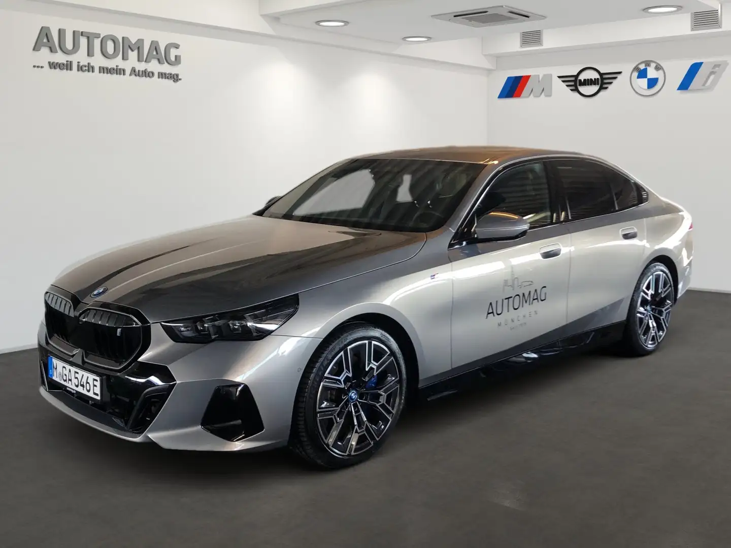 BMW i5 eDrive40 Limousine*MSportPro*AHK*IconicGlow*Bowers Grau - 1