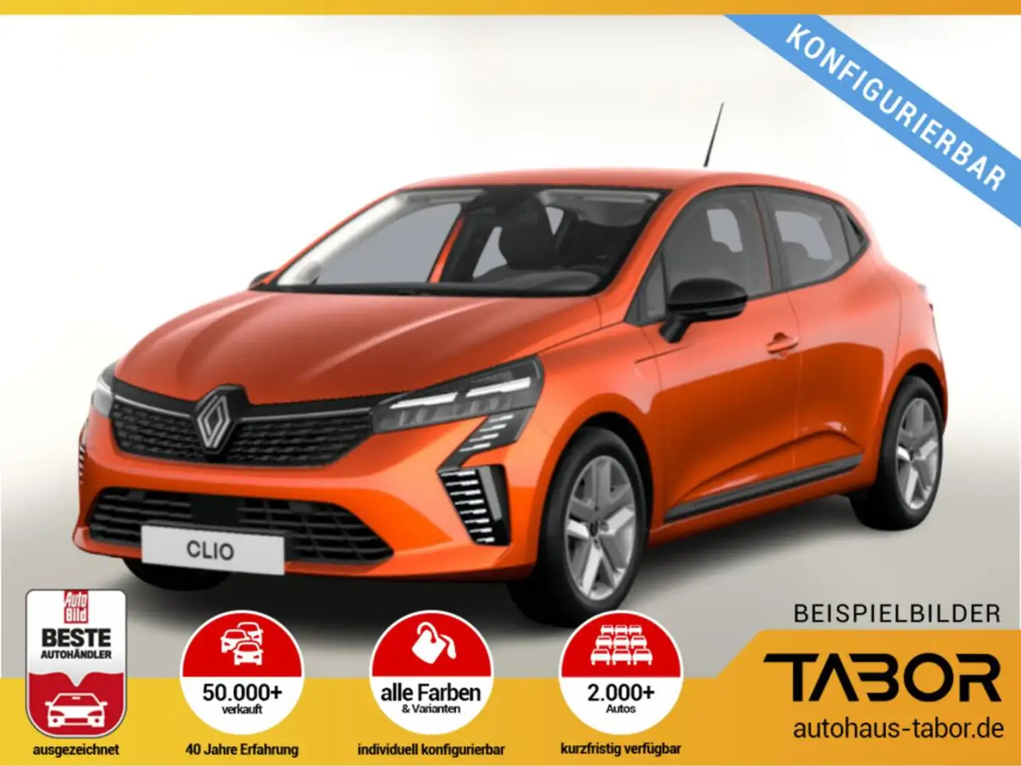 Renault Clio EVOLUTION Eco-G 100 Orange - 1