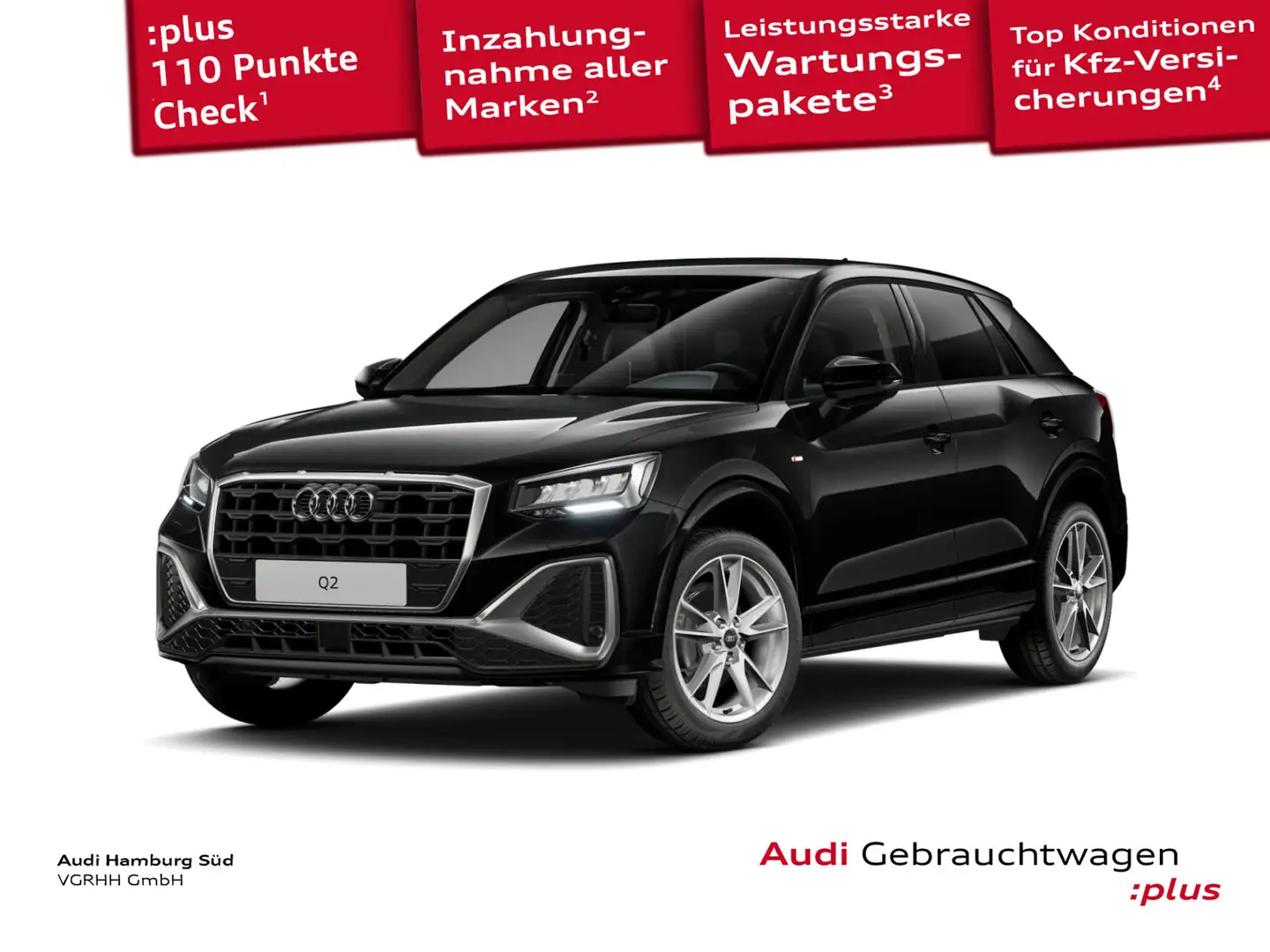 Audi Q2 35 TFSI S line S tronic NAVI/KAMERA/VIRTUAL Schwarz - 1