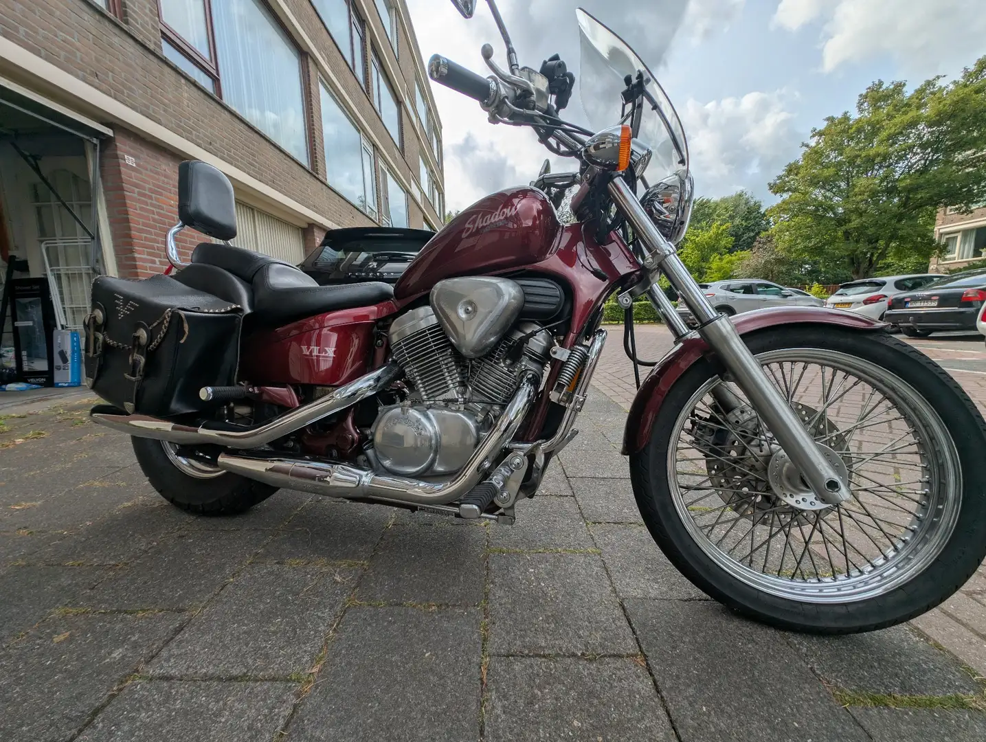 Honda Shadow 600 Roşu - 1