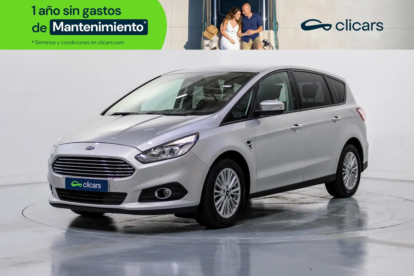 Ford S-Max 2.0TDCi Trend 120 Gris - 1