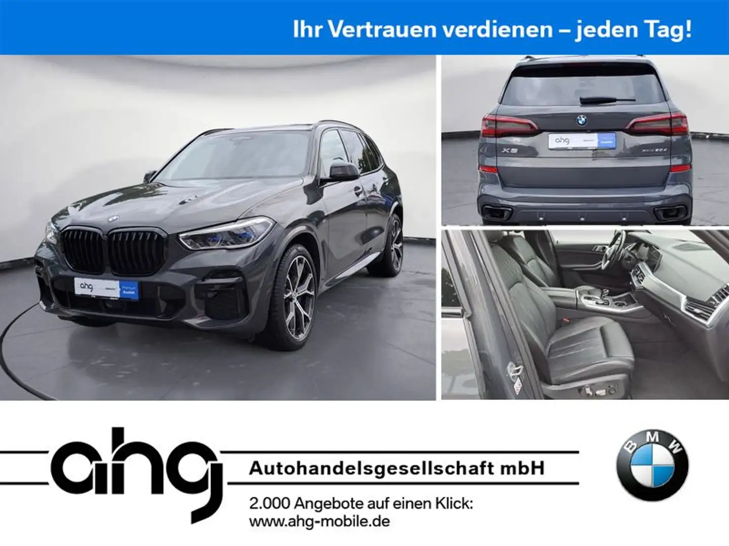 BMW X5 xDrive30d *MSport*Shadow*Navi*Pano*Laser*HIFI Grau - 1