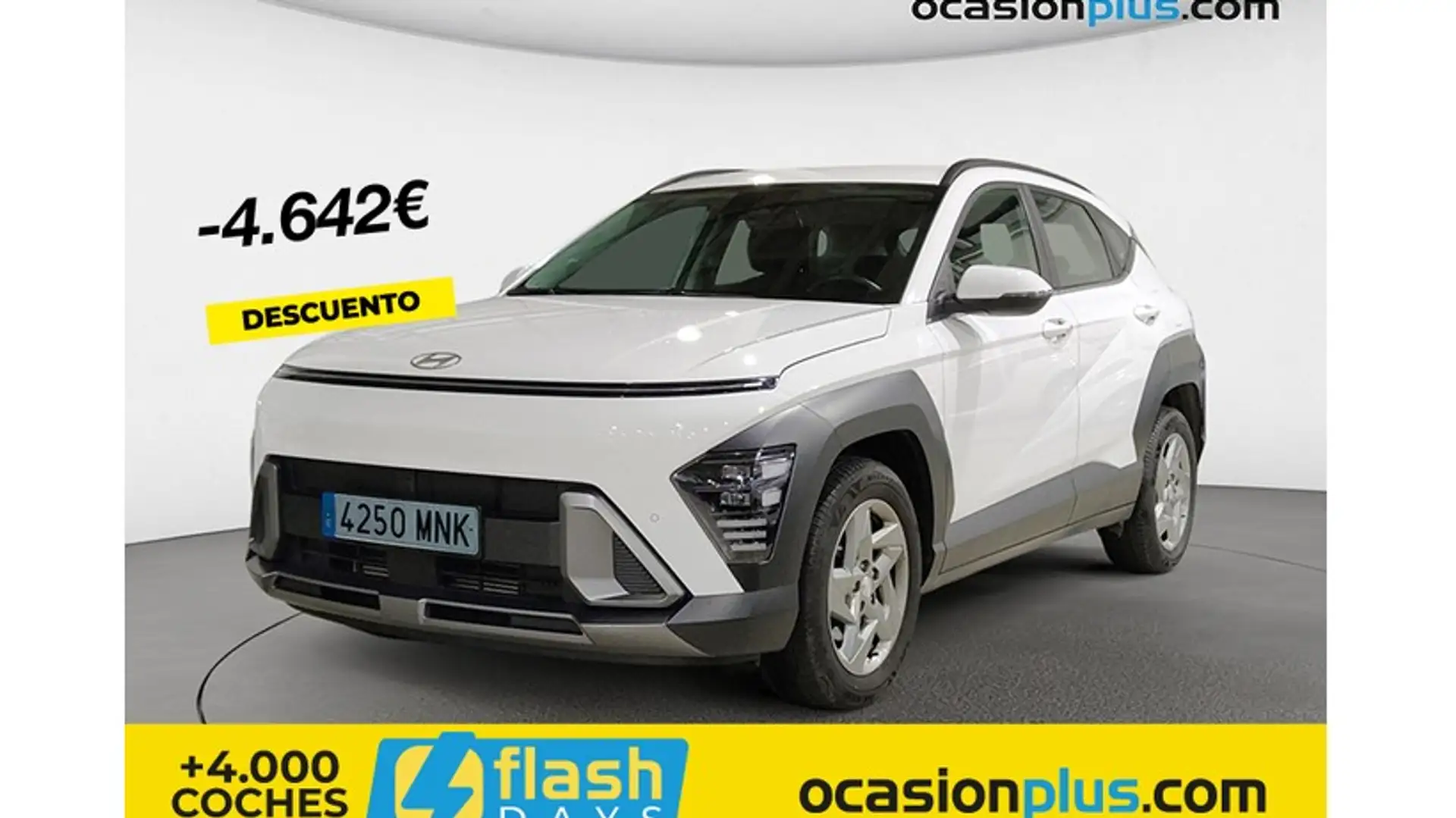Hyundai KONA 1.0 TGDI Flexx 4x2 Blanco - 1