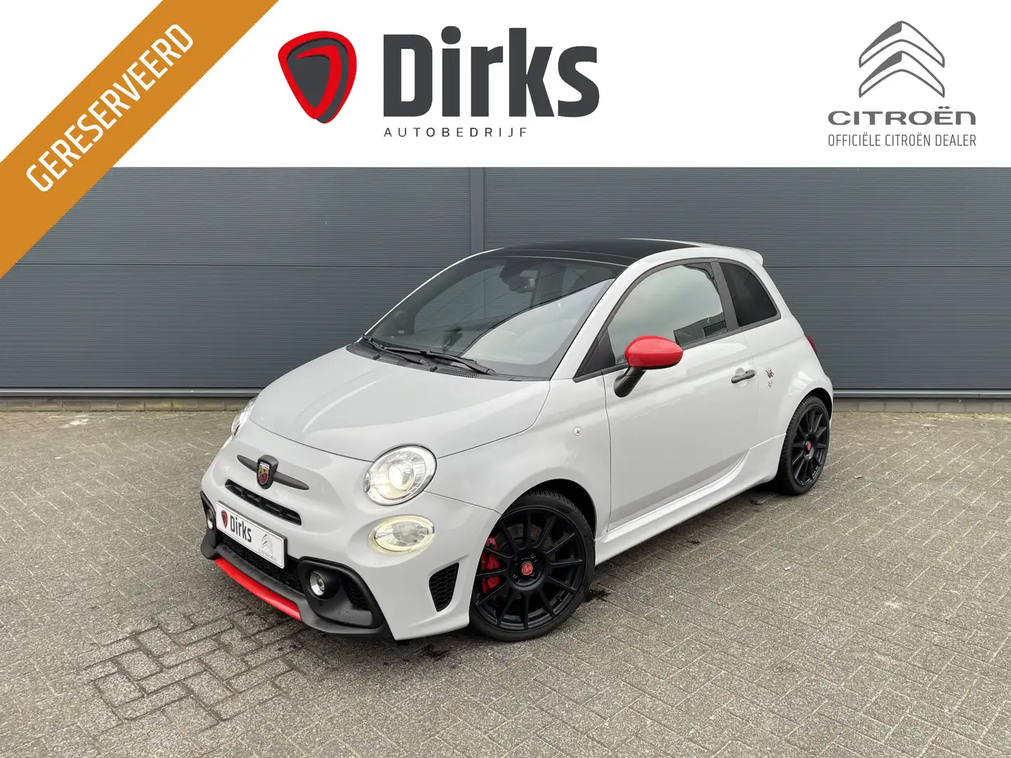 Fiat 500 Abarth 180pk 595 Competizione (Elektrisch schuifdak - Xen Gris - 1