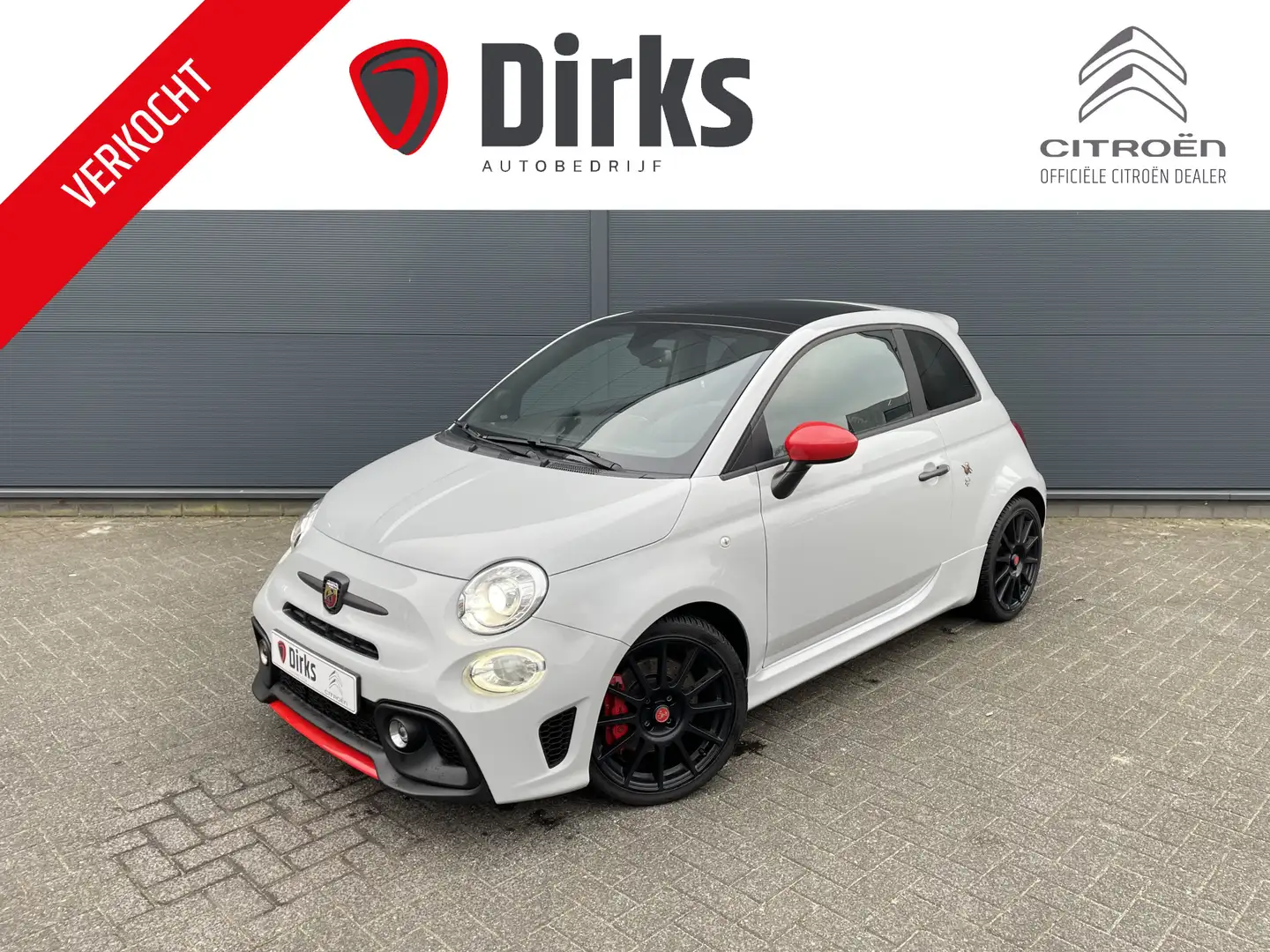 Fiat 500 Abarth 180pk 595 Competizione (Elektrisch schuifdak - Xen Szary - 1