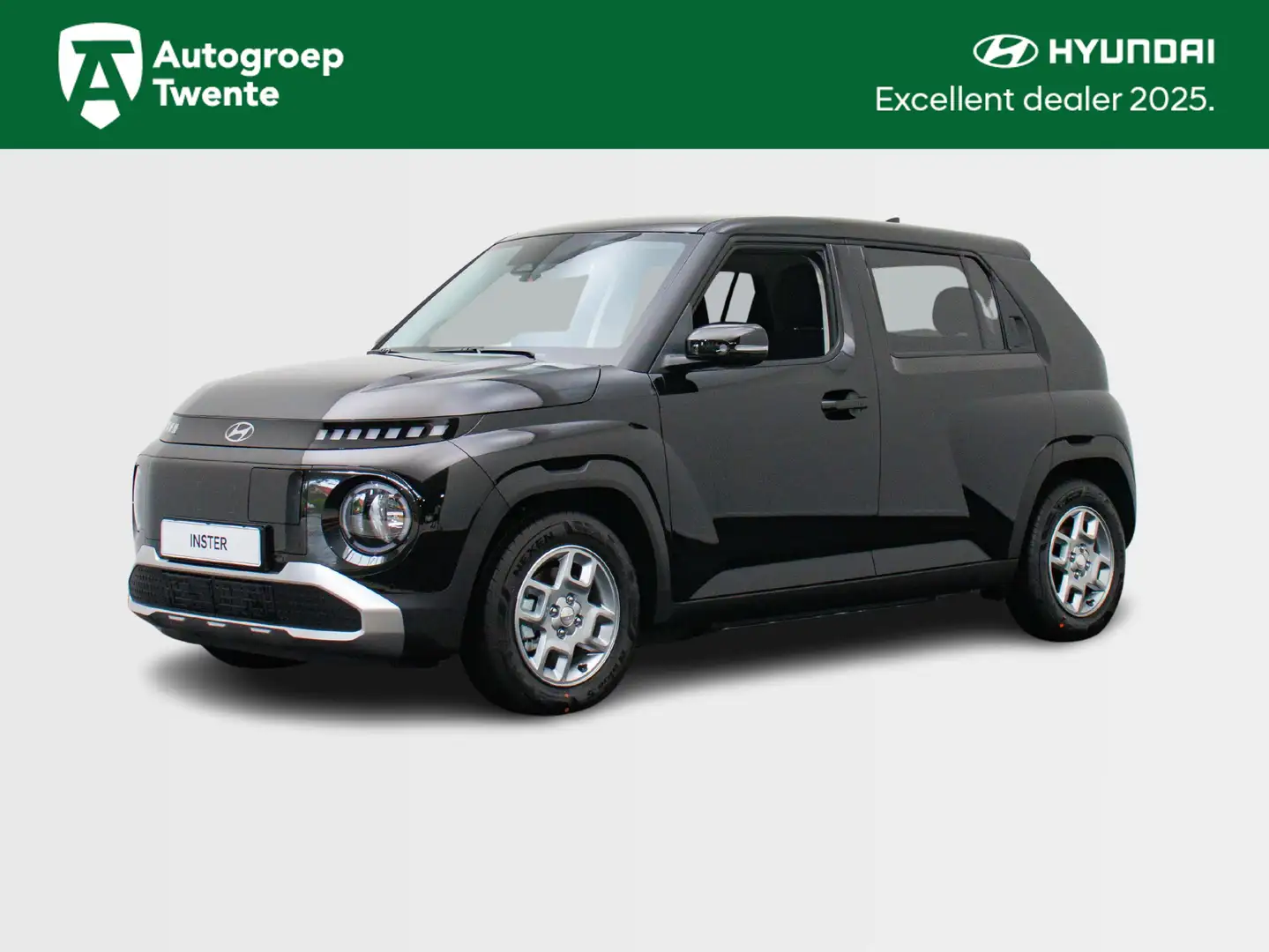 Hyundai Inster Electric 49 kWh Pulse Automaat (Abyss Black Pearl) Zwart - 1