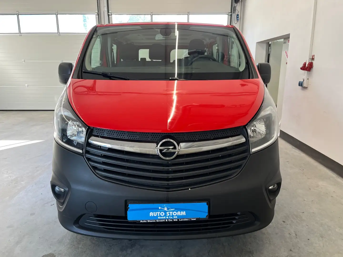 Opel Vivaro B Kombi 1.6 CDTI Biturbo *1-Hand *Tempo *9-Sitzer Rot - 2