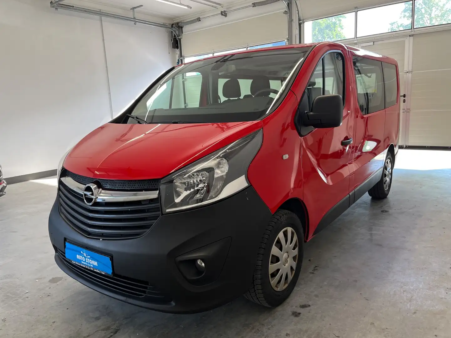Opel Vivaro B Kombi 1.6 CDTI Biturbo *1-Hand *Tempo *9-Sitzer Rot - 1