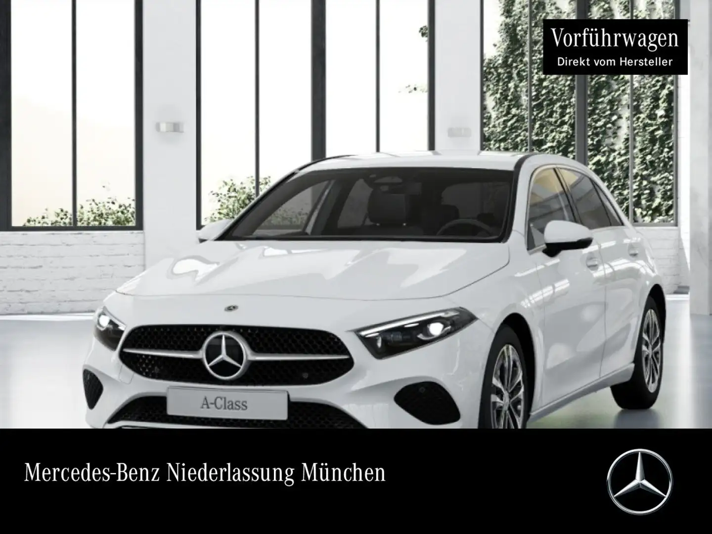 Mercedes-Benz A 250 4M PROGRESSIVE+AHK+MULTIBEAM+KAMERA+TOTW+8G Blanco - 1