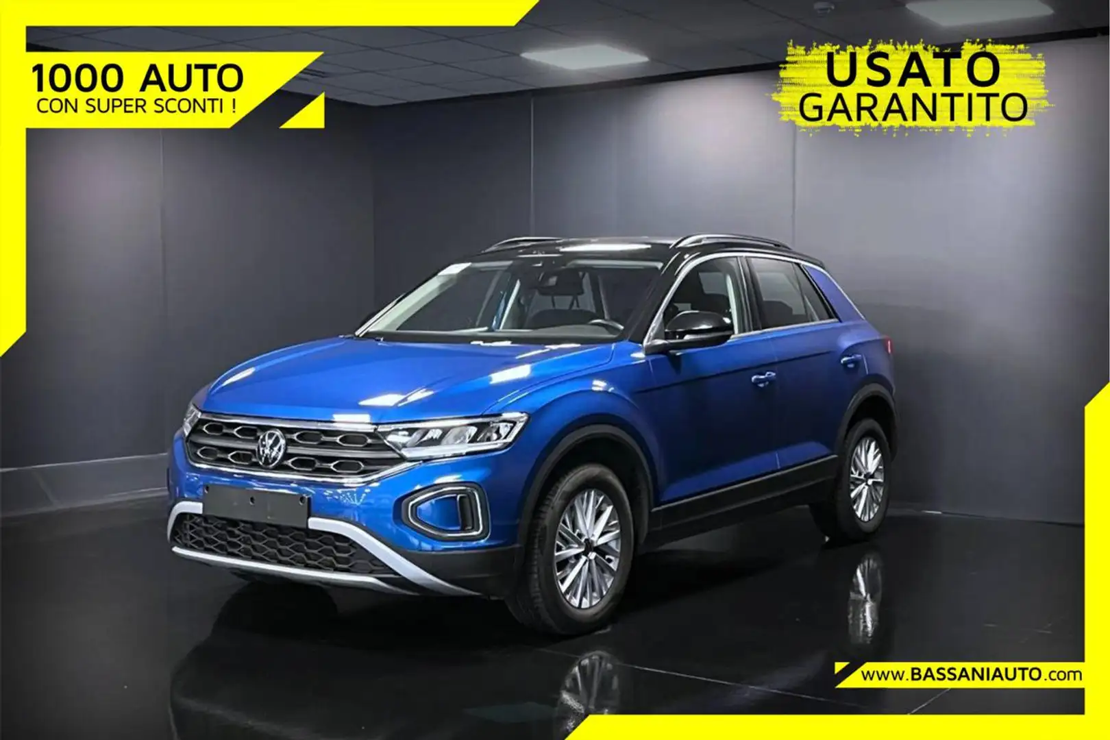 Volkswagen T-Roc 1.0 TSI Life 110CV Blu/Azzurro - 1
