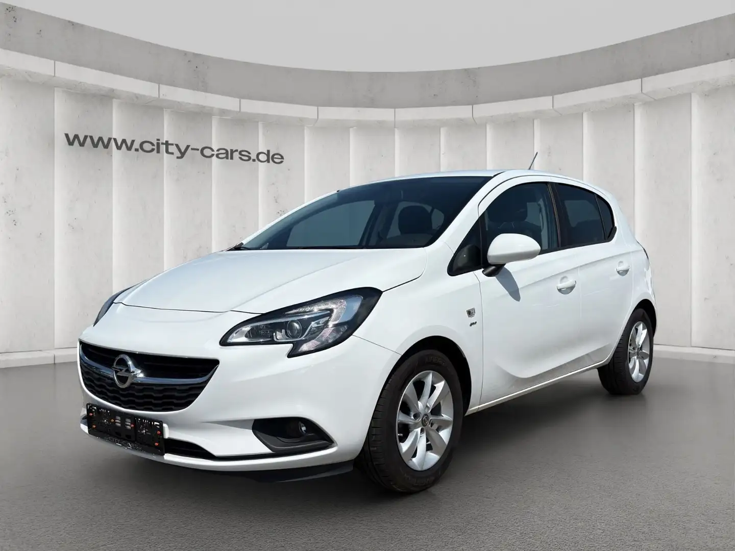 Opel Corsa E Drive*2.Hand*Lenkradhzg.*SH*PDC*LED* Weiß - 1