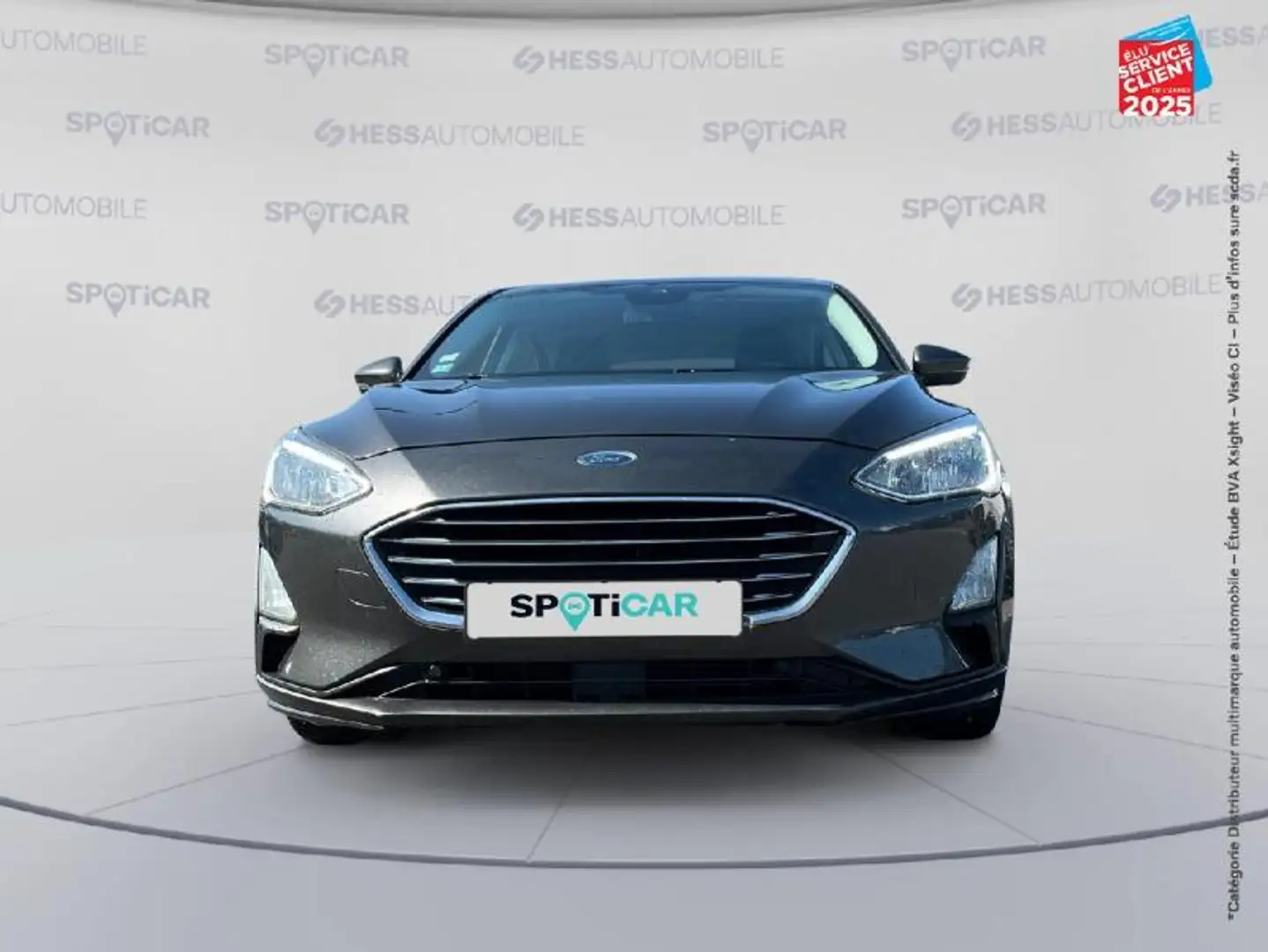Ford Focus 1.0 EcoBoost 125ch Titanium Gris - 2