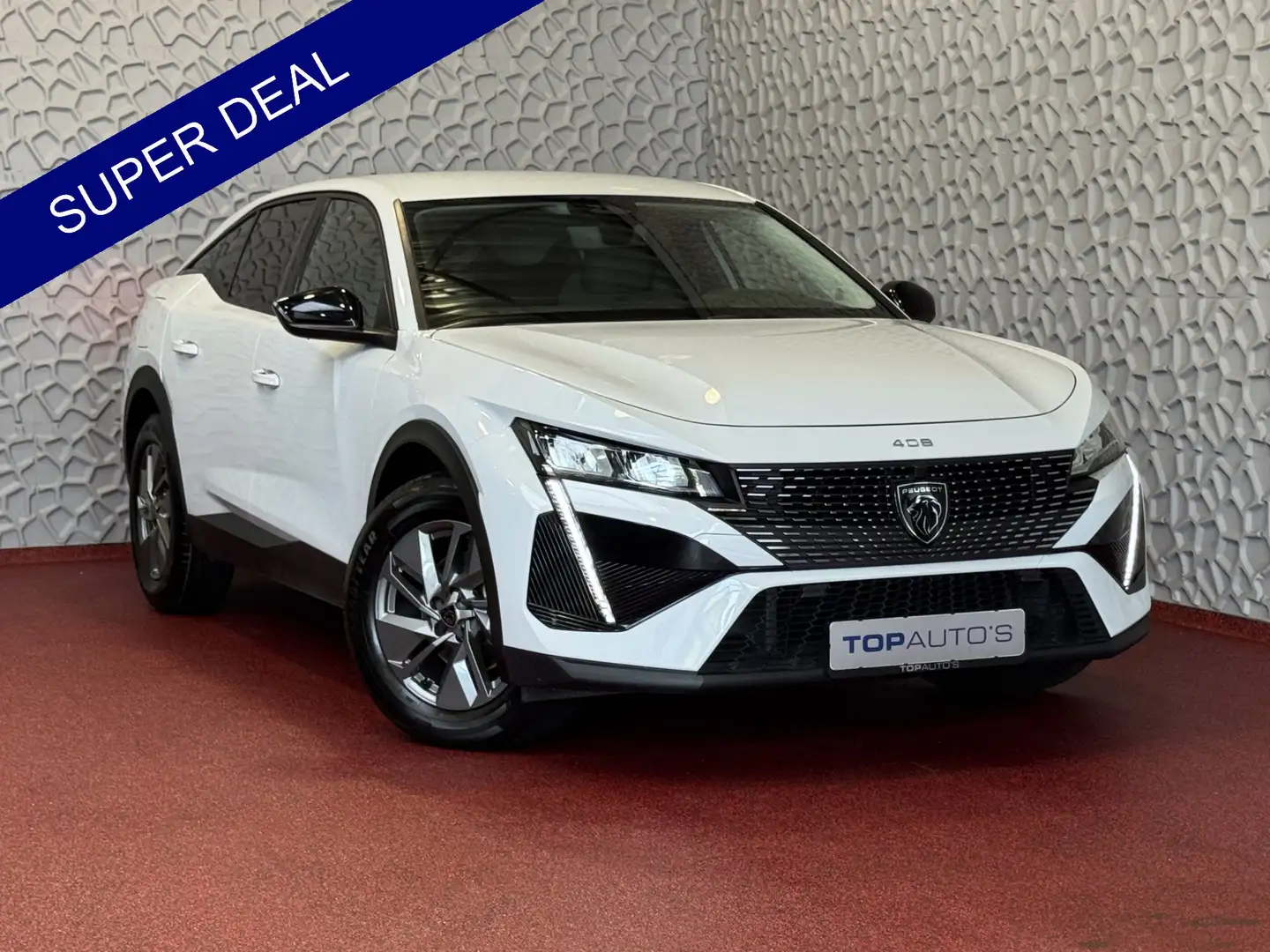 Peugeot 308 FASTBACK ALLURE 130 PK XL.NAVI 360.CAMERA LED HALF Blanc - 1