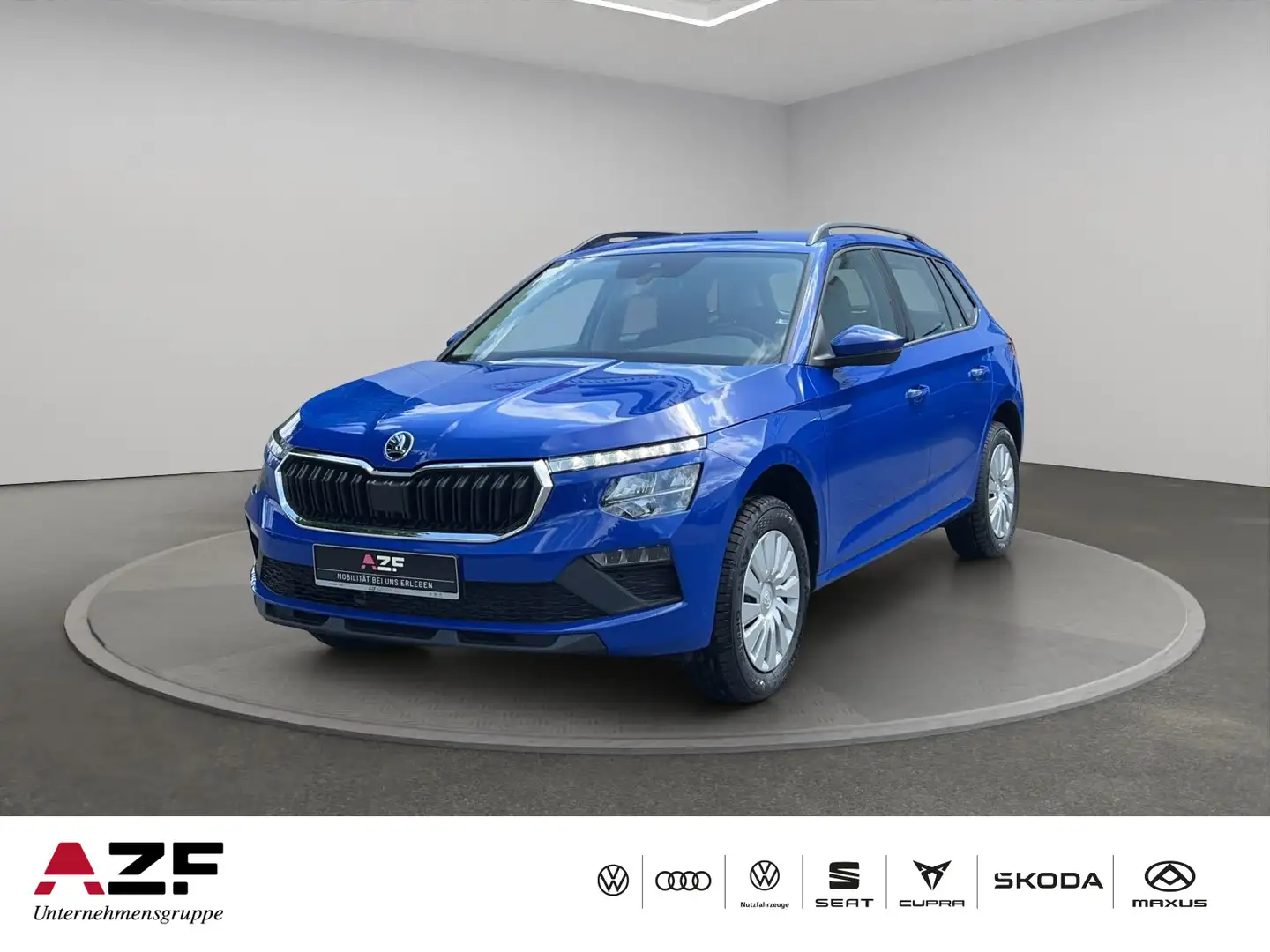 Skoda Kamiq Essence 1.0 TSI 5-Gang LED+SHZ+PDC+GRA Blauw - 1