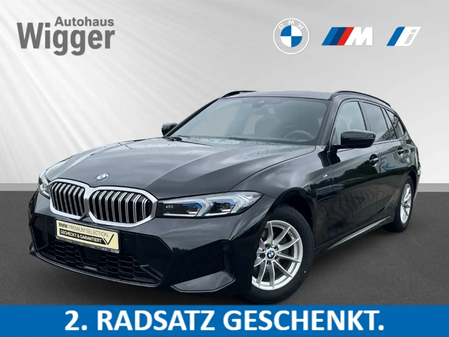 BMW 320 d M Sport touring/HUD/AHK/Navigation/ACC Schwarz - 1