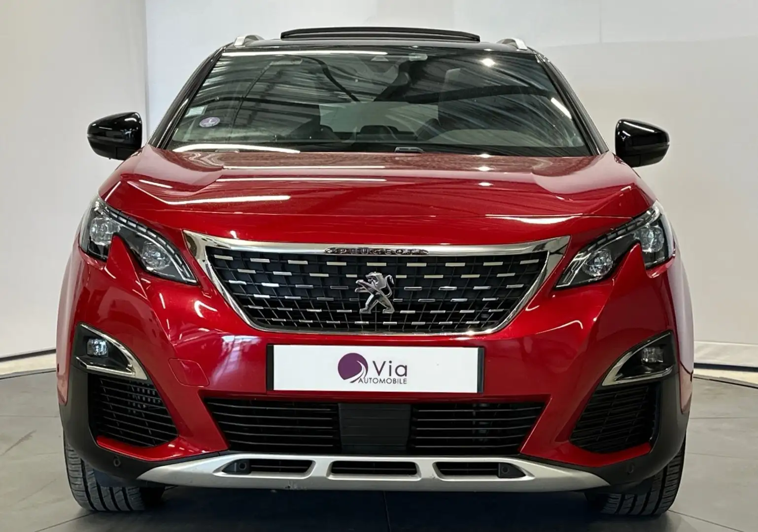 Peugeot 3008 Puretech 180 S\u0026amp;S EAT8 GT Line TOIT PANO O Rouge - 2