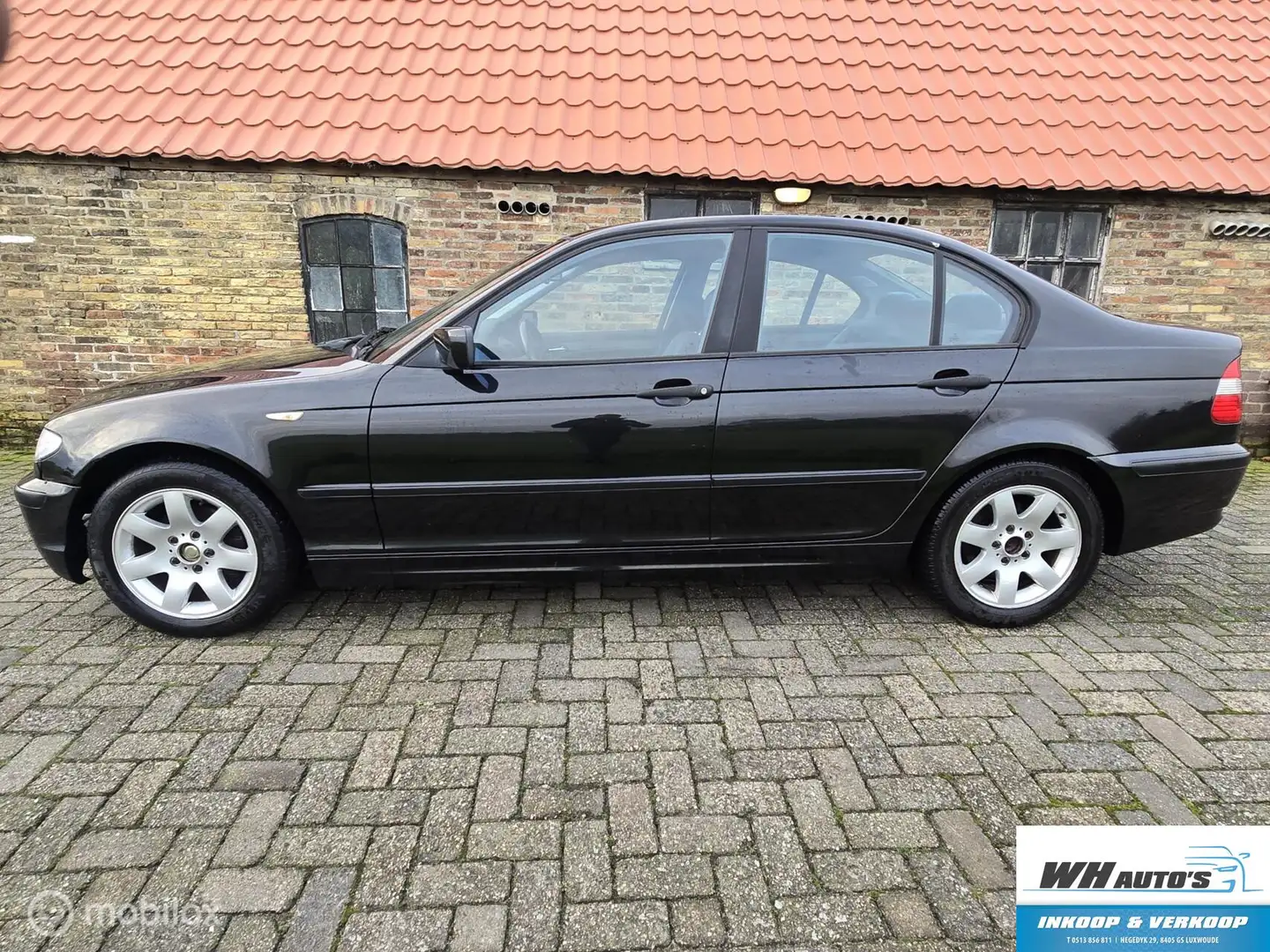 BMW 316 3-serie 316i Black&Silver II Zwart - 2