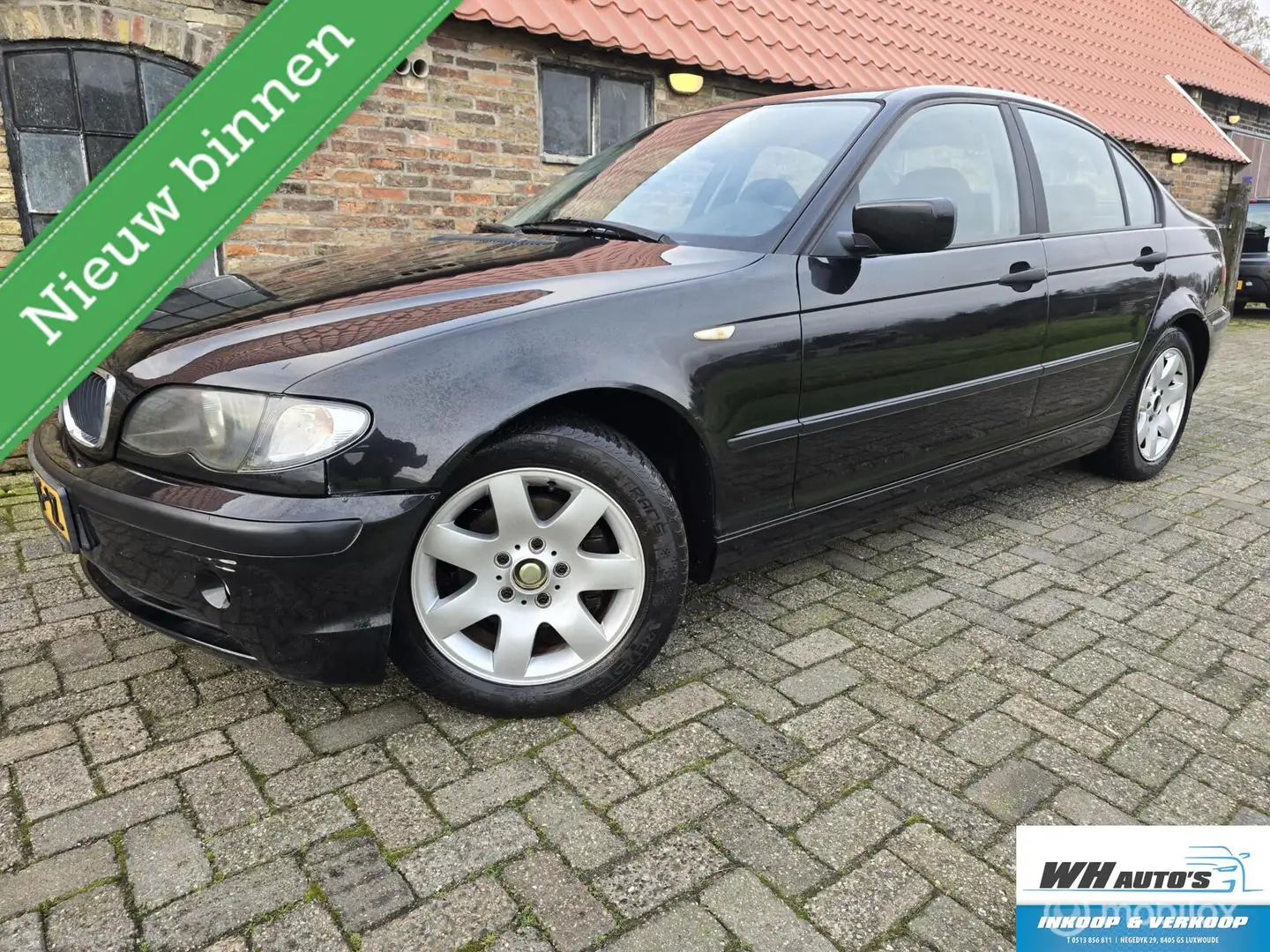 BMW 316 3-serie 316i Black&Silver II Zwart - 1
