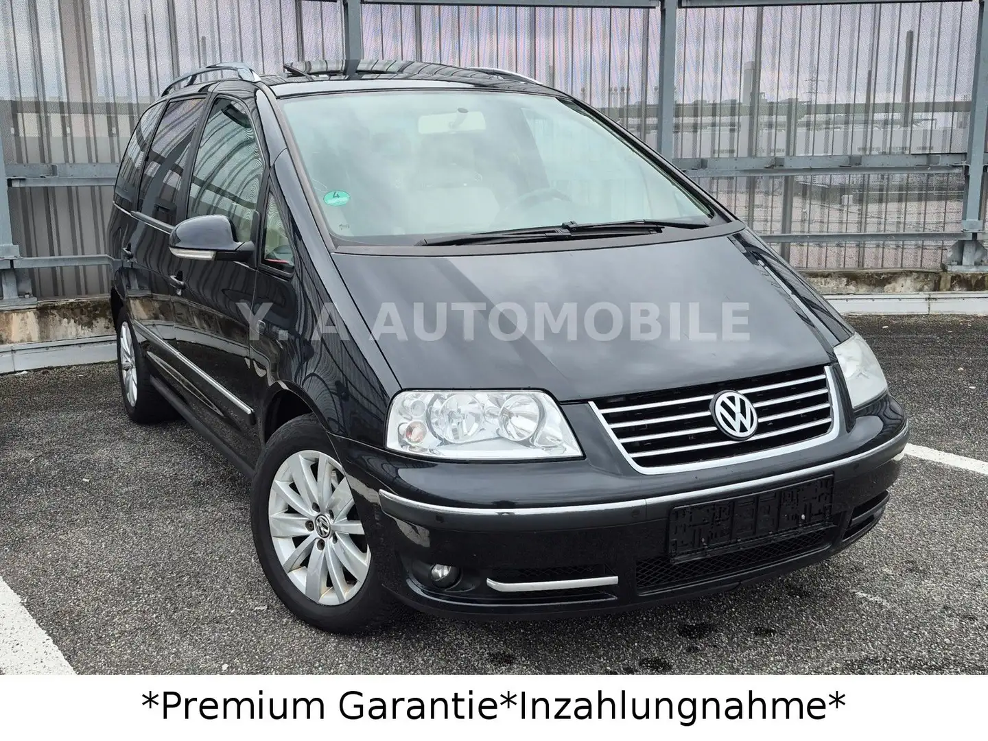 Volkswagen Sharan Sportline 2.0Tdi*LederBeige*7Sitz*SDach Schwarz - 2