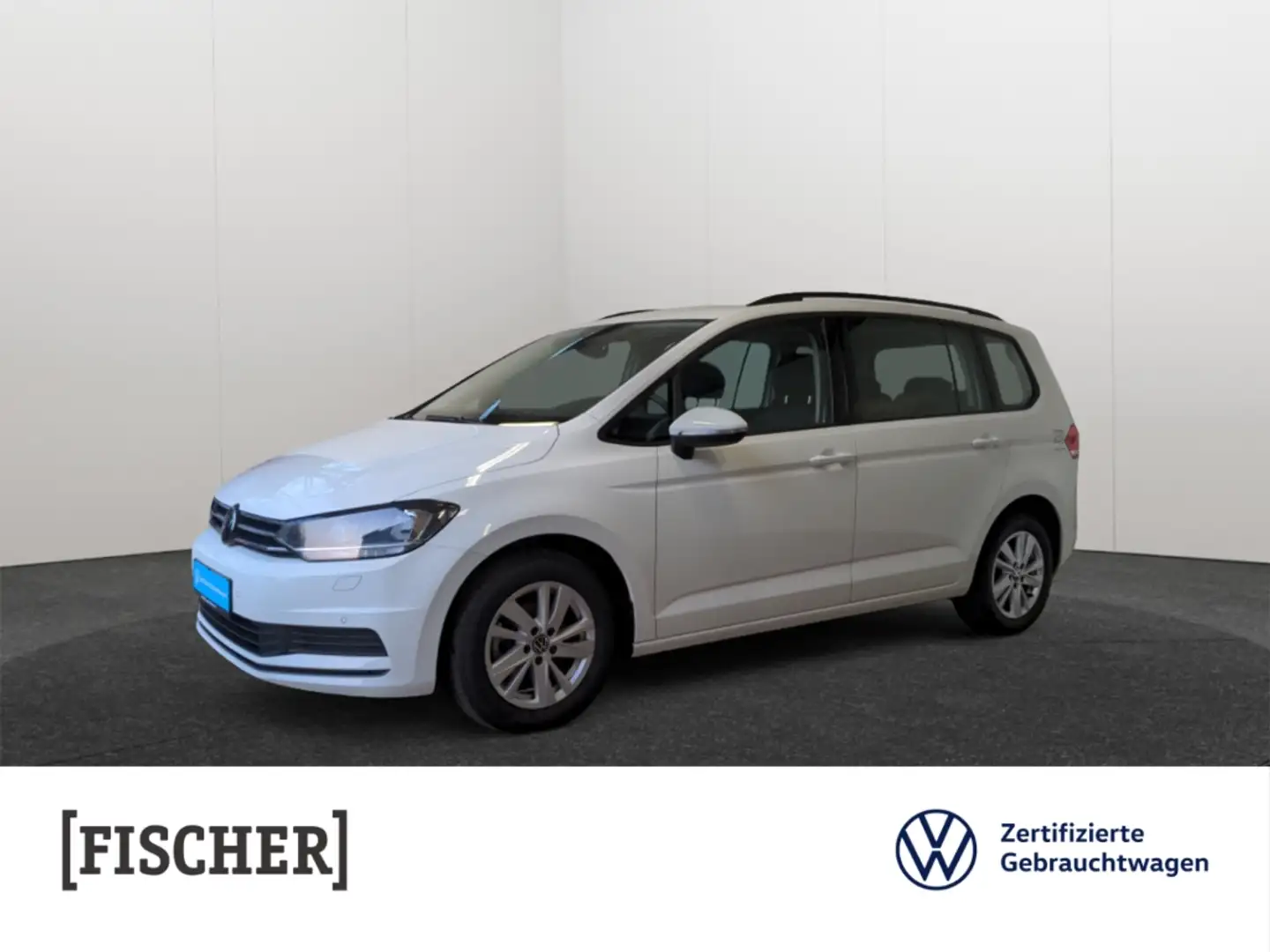 Volkswagen Touran 2.0TDI Comfortline Navi AHK SHZ PDC Weiß - 1