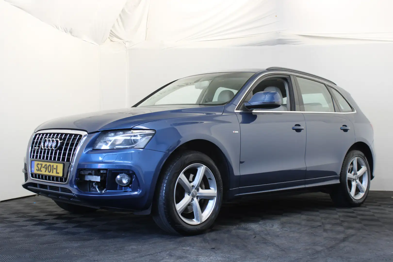 Audi Q5 3.0 TDI quattro Pro Line read text,zie tekst Blau - 1