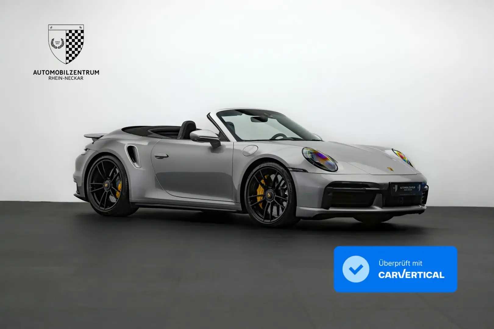 Porsche 992 992 Turbo S Cabrio Burmester/Sportabgas/Lift/ACC Silber - 1