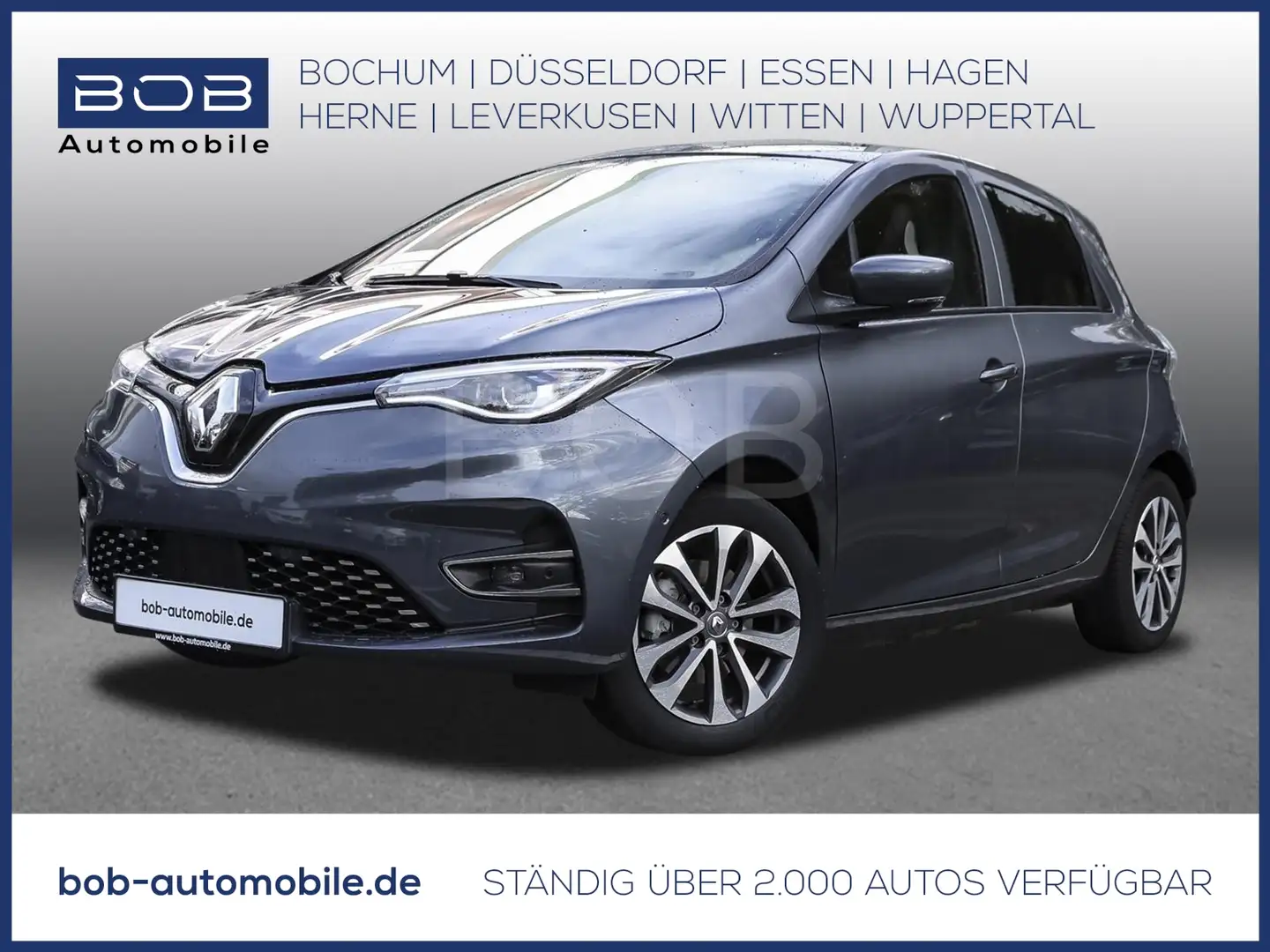 Renault ZOE INTENS R135 Z.E. 50*CCS* Kaufbatterie Grijs - 1